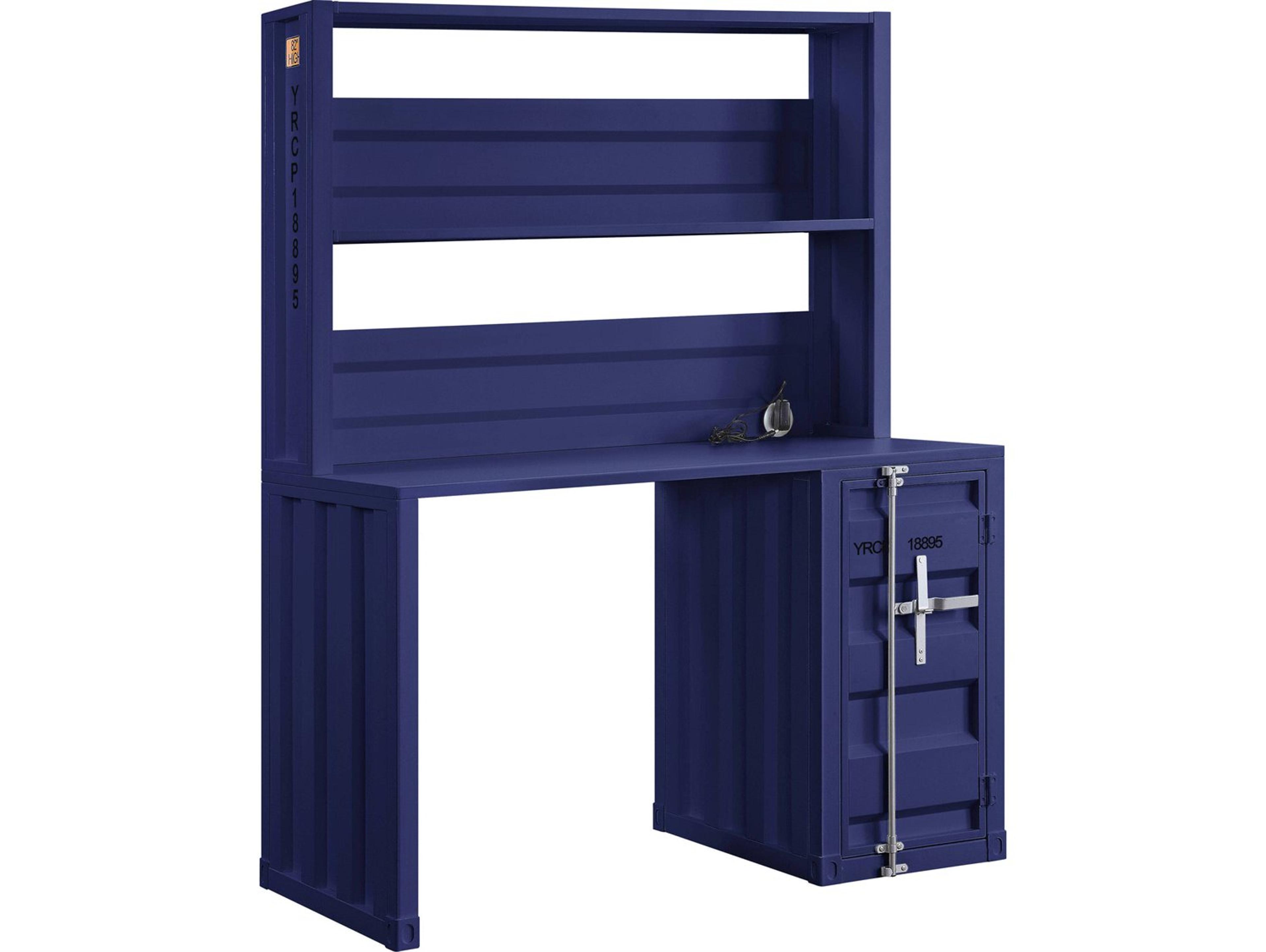 Acme Furniture Cargo Blue Writing Desk