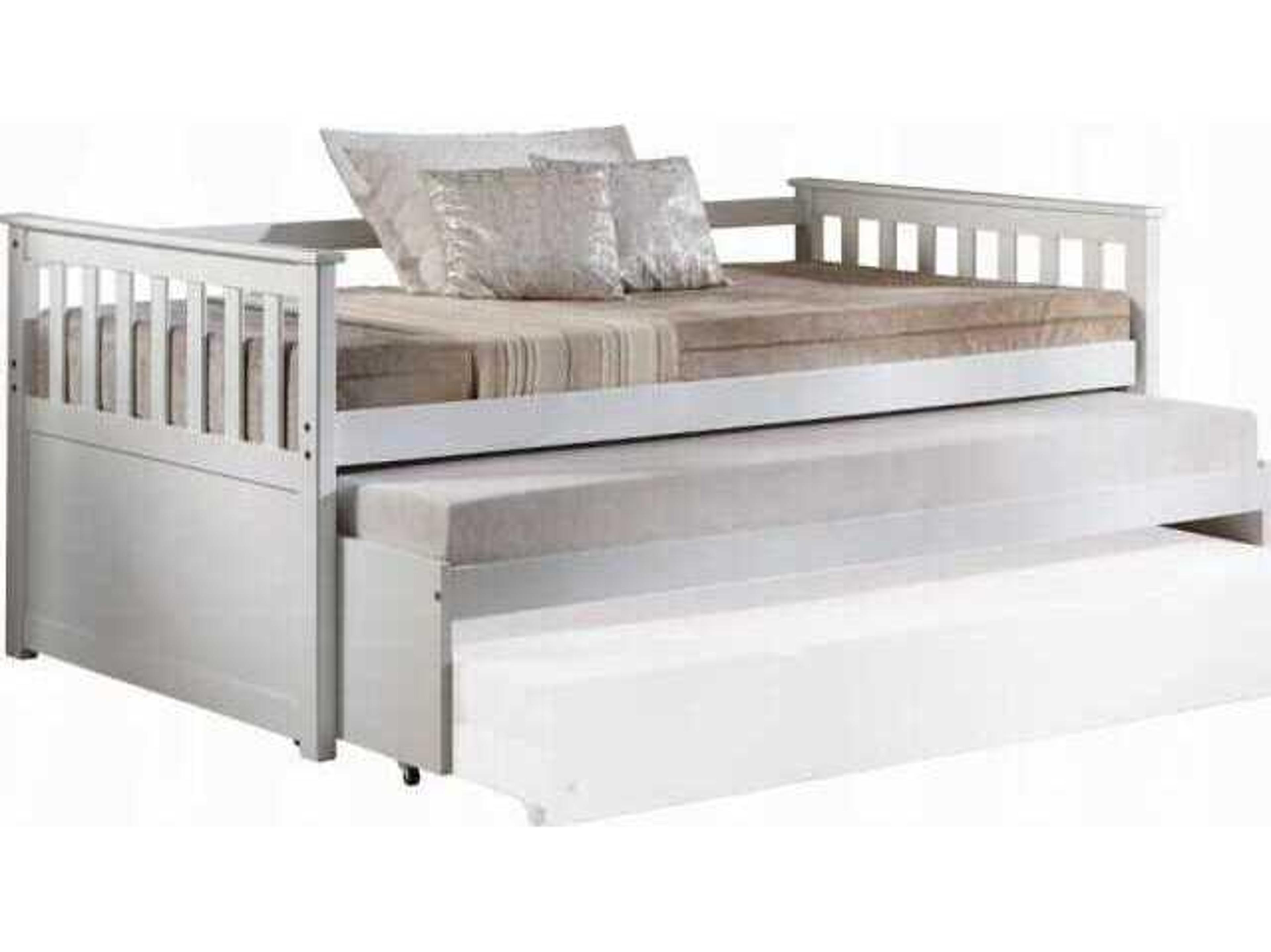 Acme Furniture Cominia White Pine Wood Twin Daybed Bed
