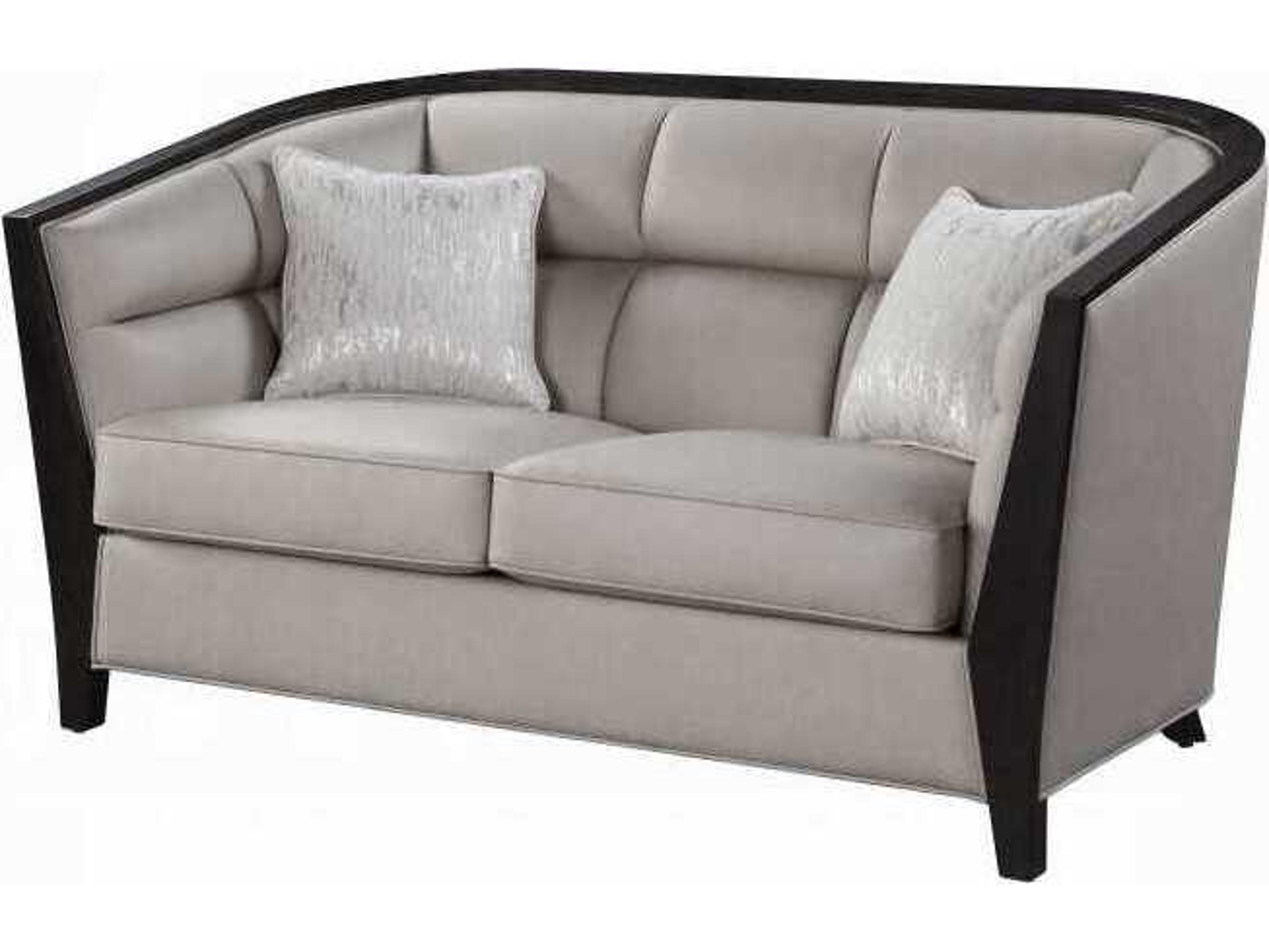 Acme Furniture Beige Fabric Upholstered Loveseat