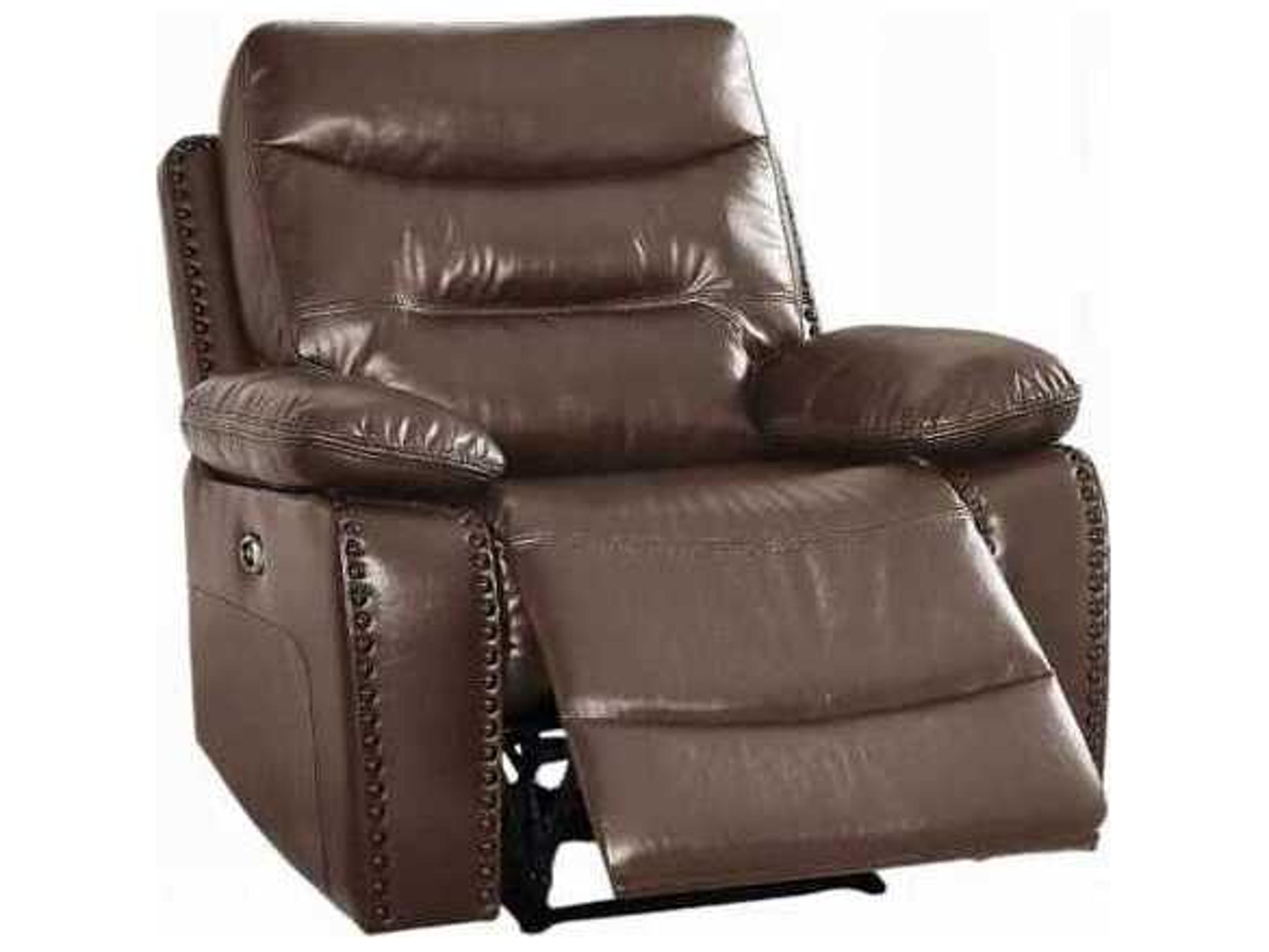 Acme Furniture Aashi Brown Faux Leather Recliner