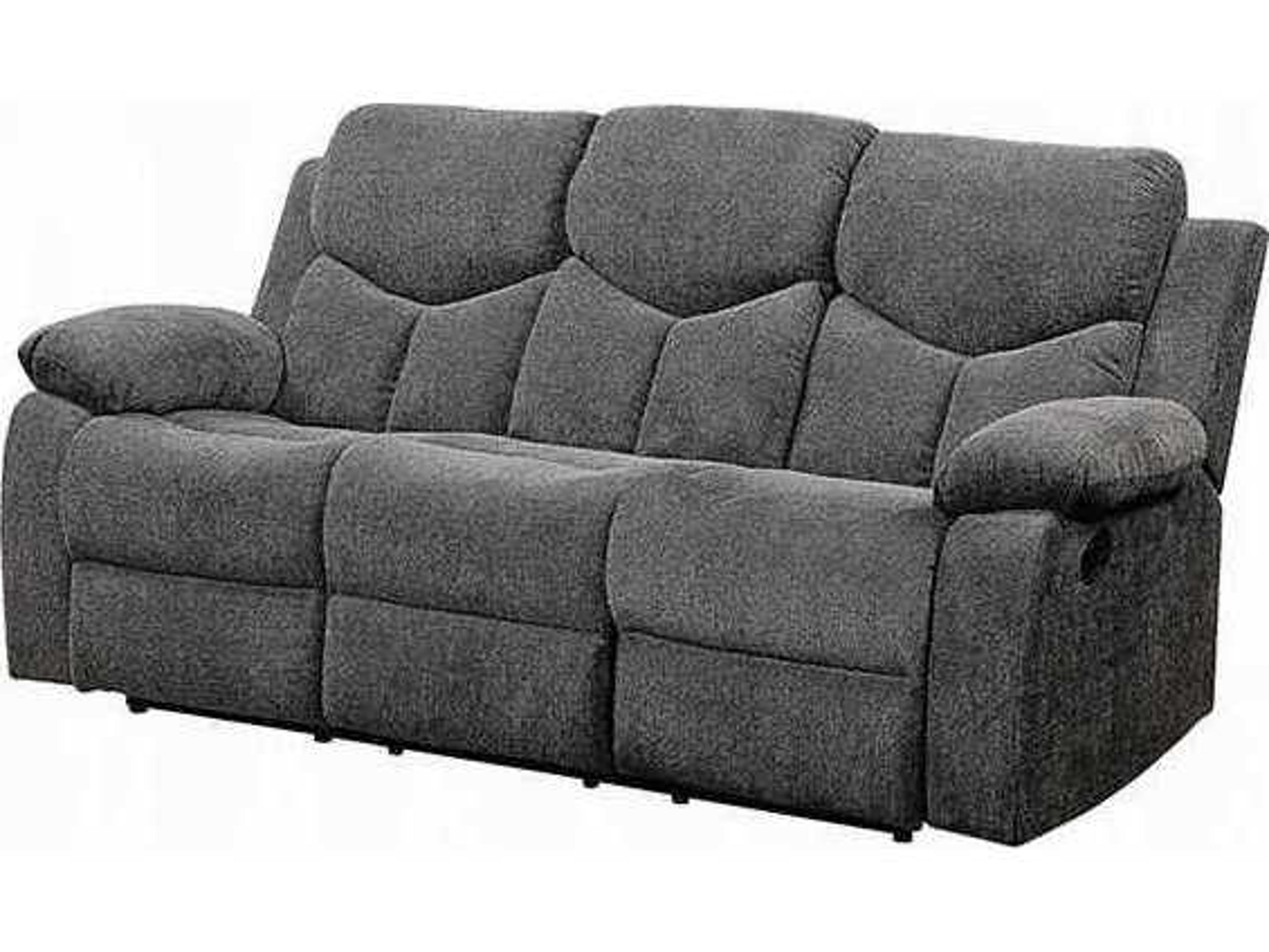 Acme Furniture Kalen Gray Chenille Upholstered Sofa
