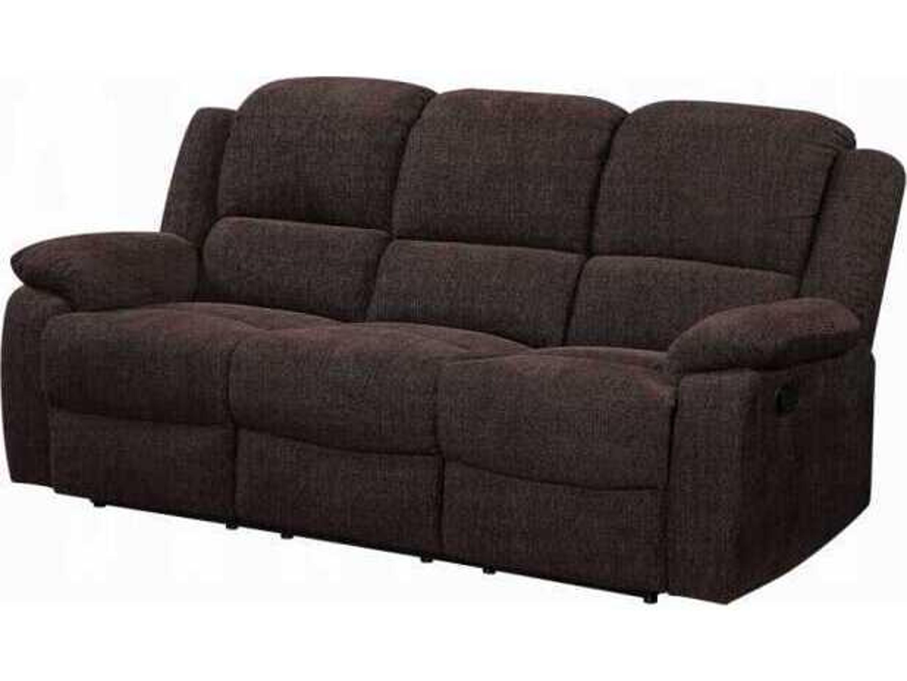 Acme Furniture Madden Brown Chenille Upholstered Sofa