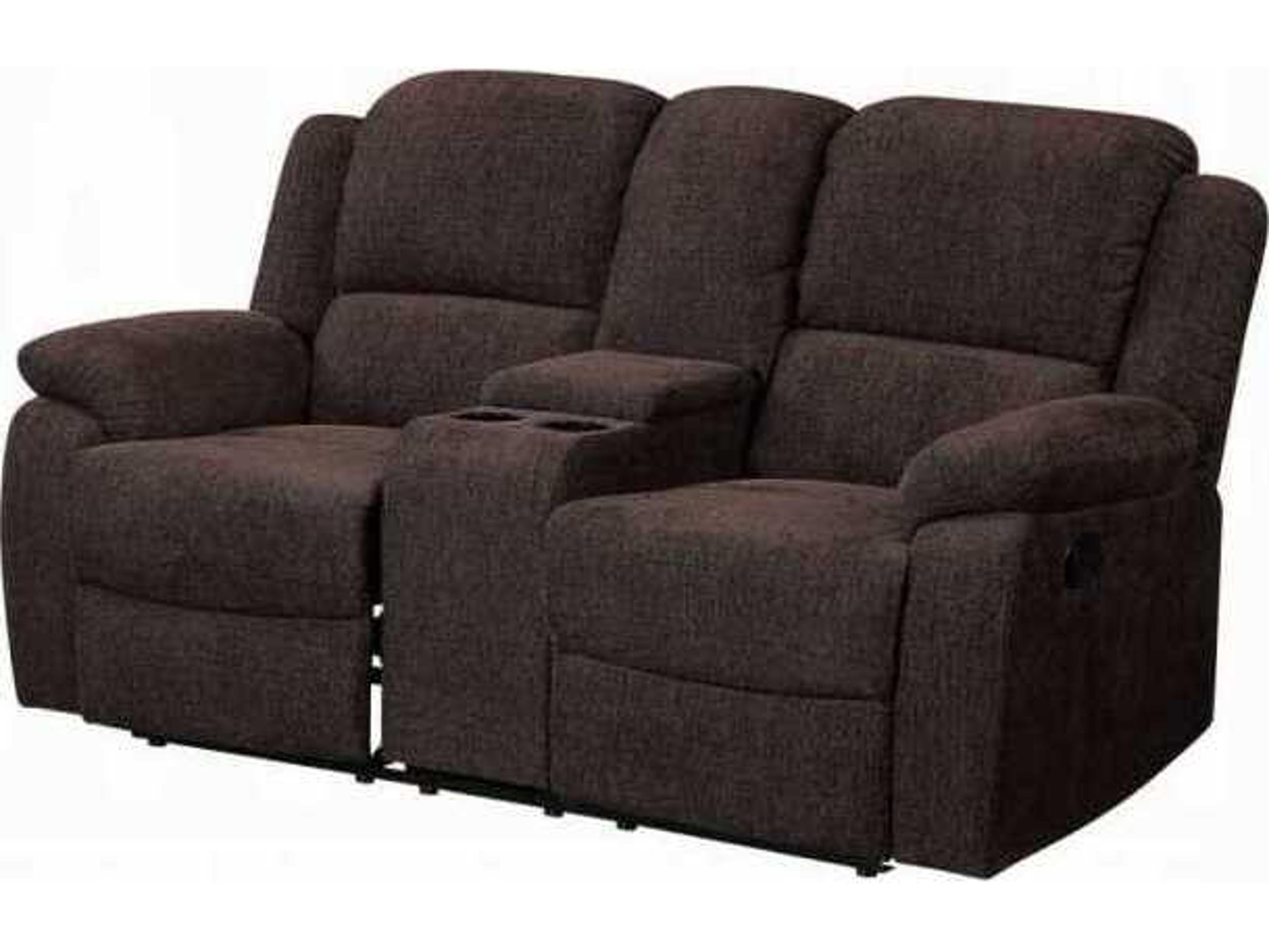Acme Furniture Madden Brown Chenille Upholstered Loveseat
