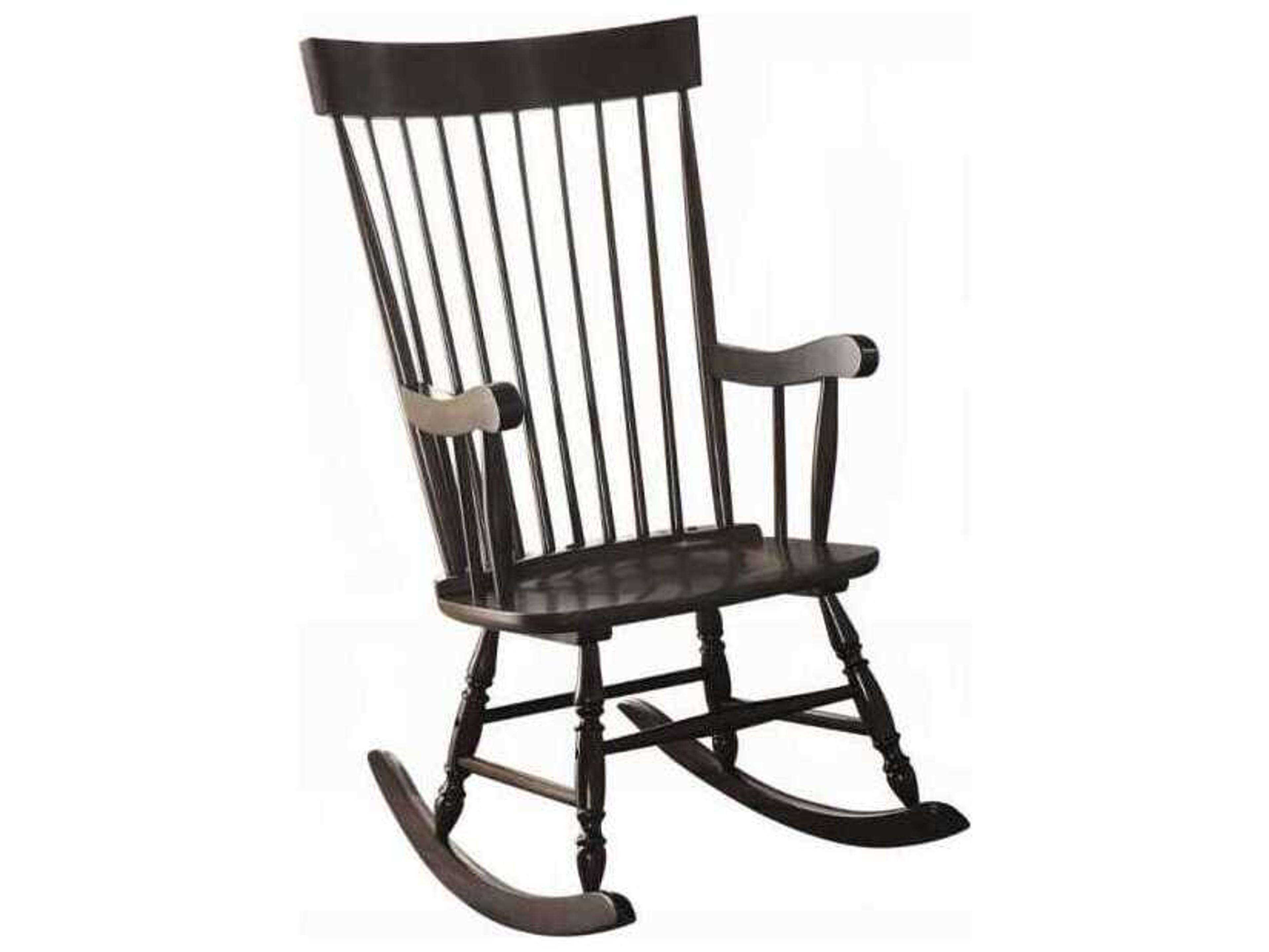 Acme Furniture Rocker Black Rocking Chair