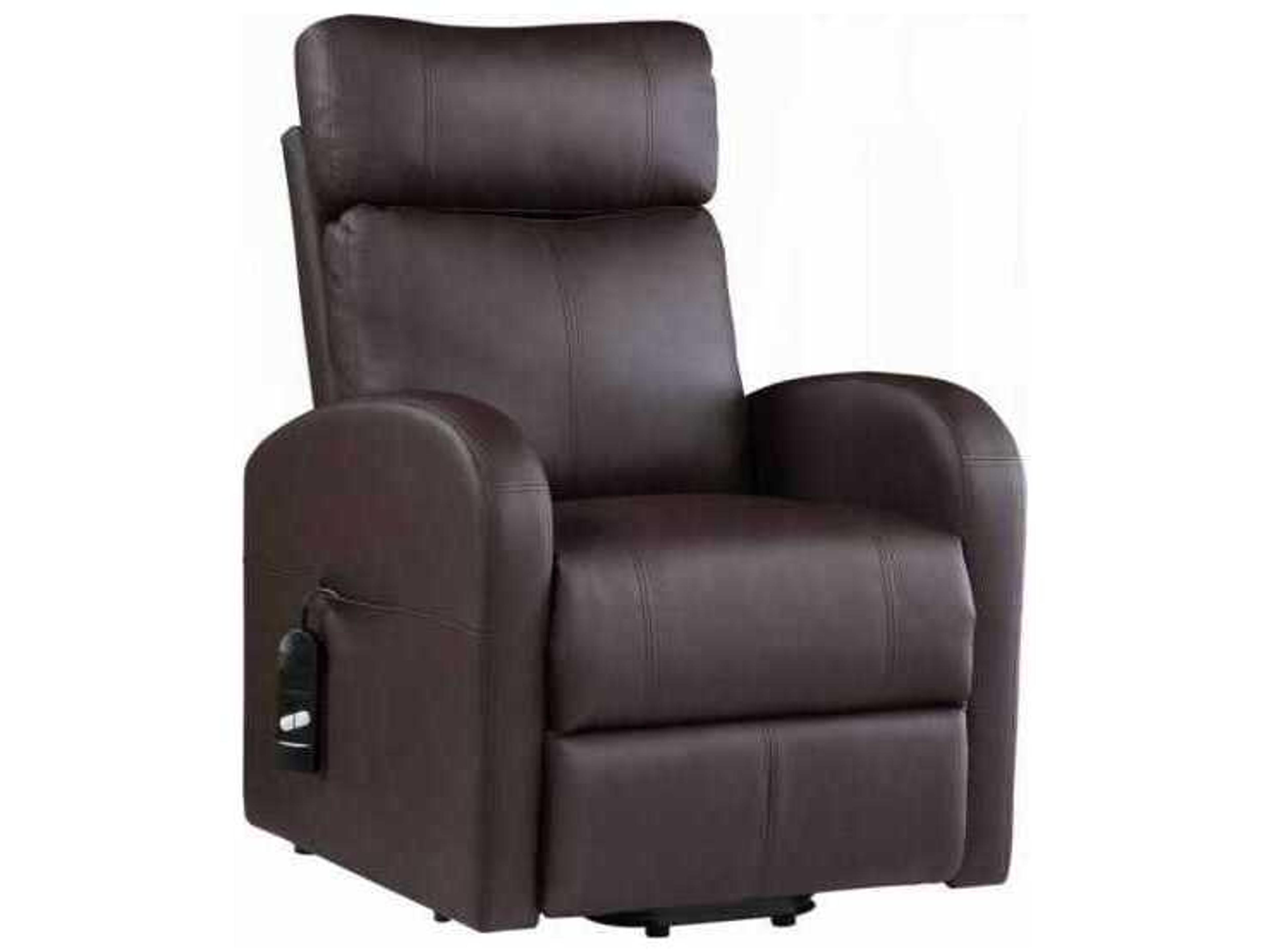 Acme Furniture Ricardo Brown Synthetic Leather Faux Recliner