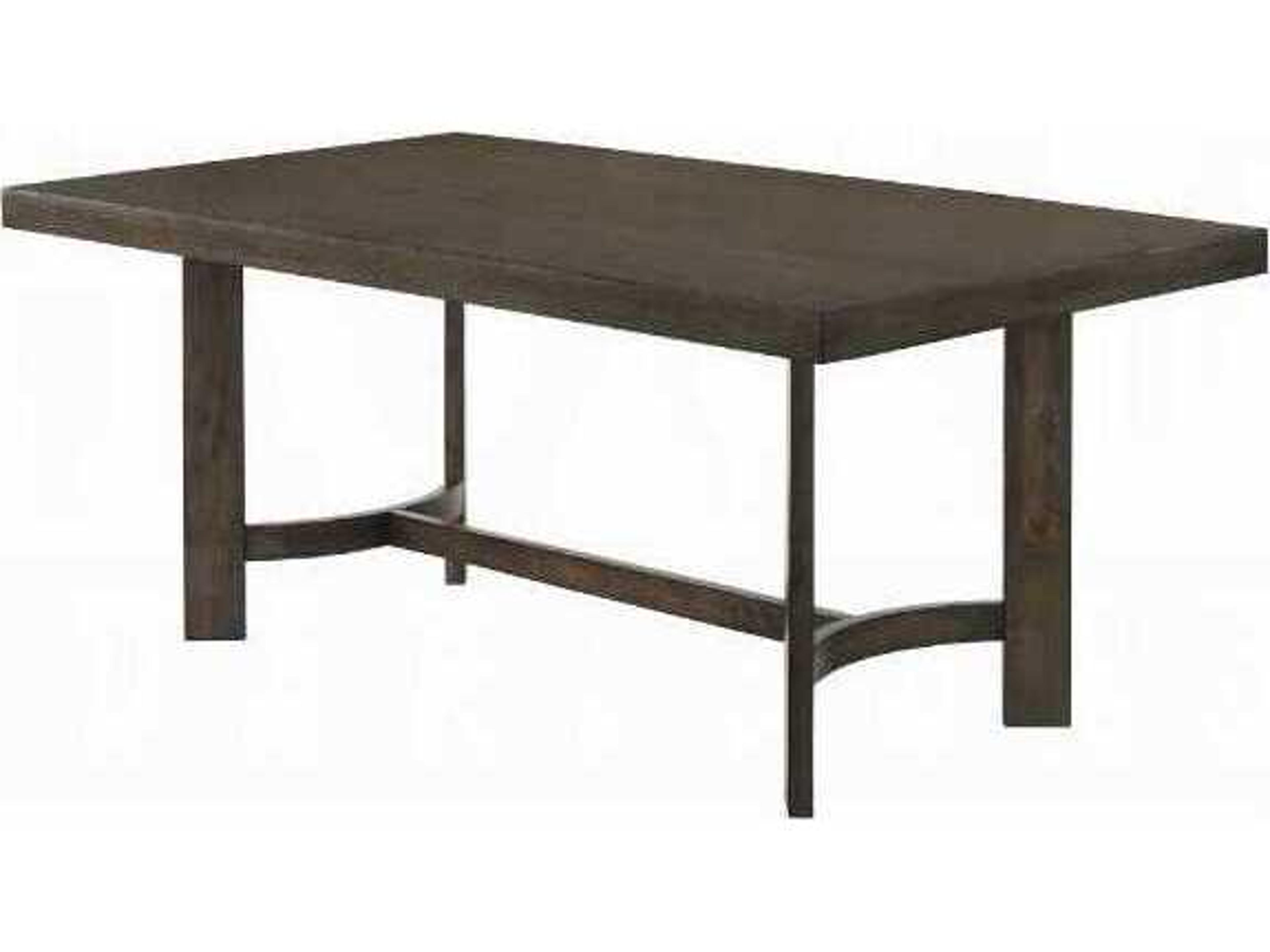 Acme Furniture Farren Rectangular Wood Weathered Oak Dining Table