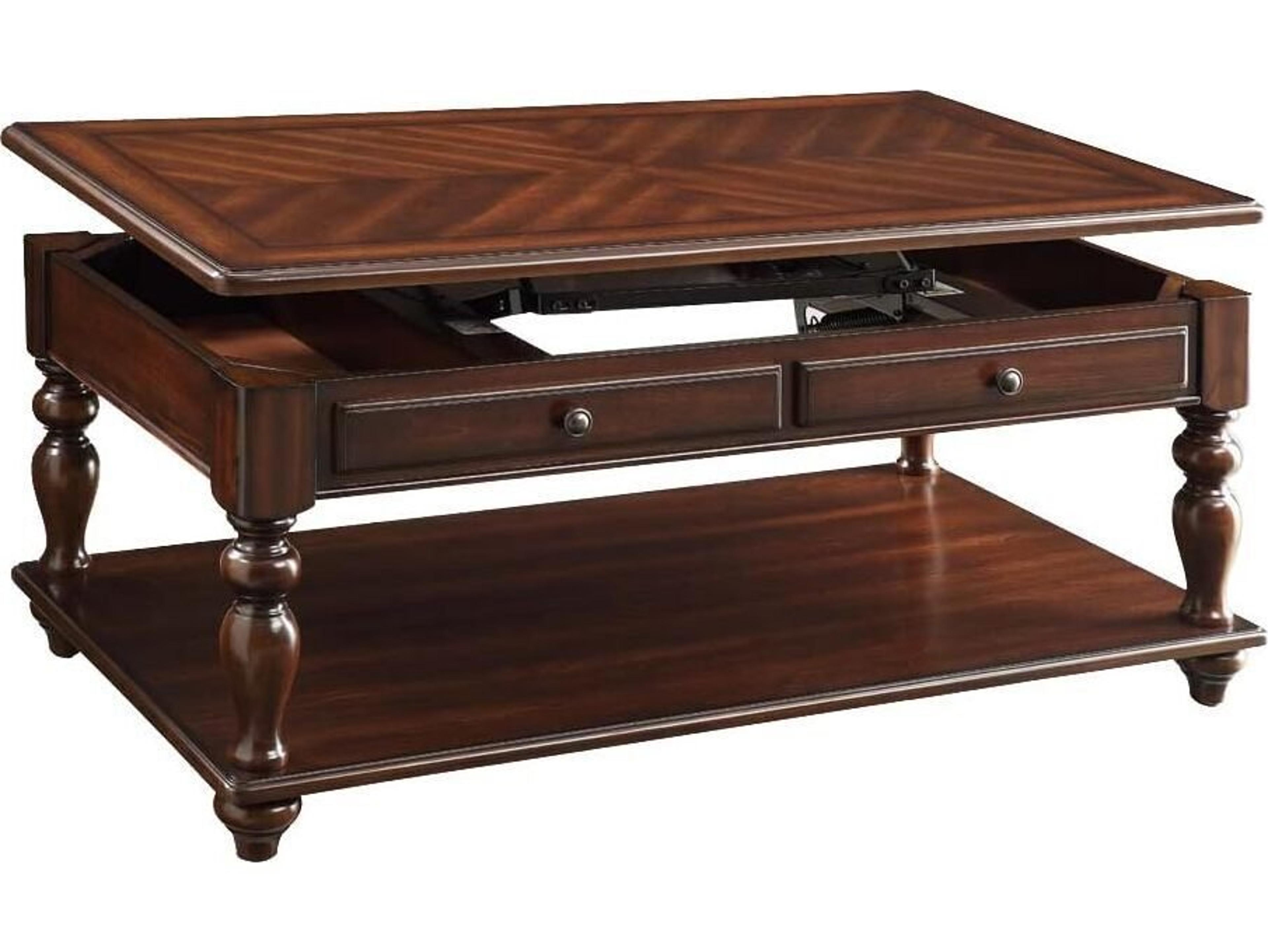 Acme Furniture Farrel Rectangular Wood Walnut Coffee Table
