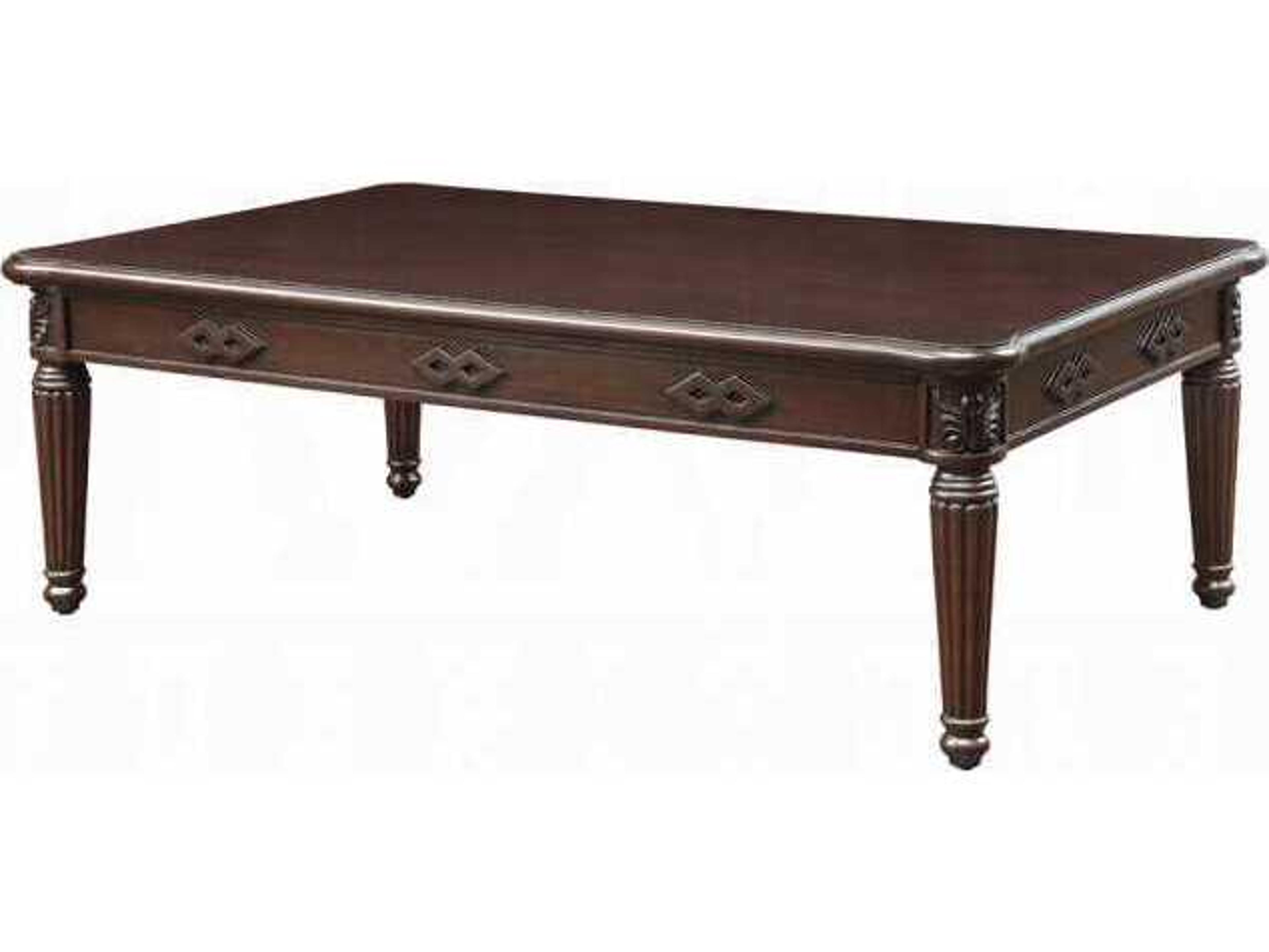 Acme Furniture Chateau De Ville Rectangular Wood Espresso Coffee Table