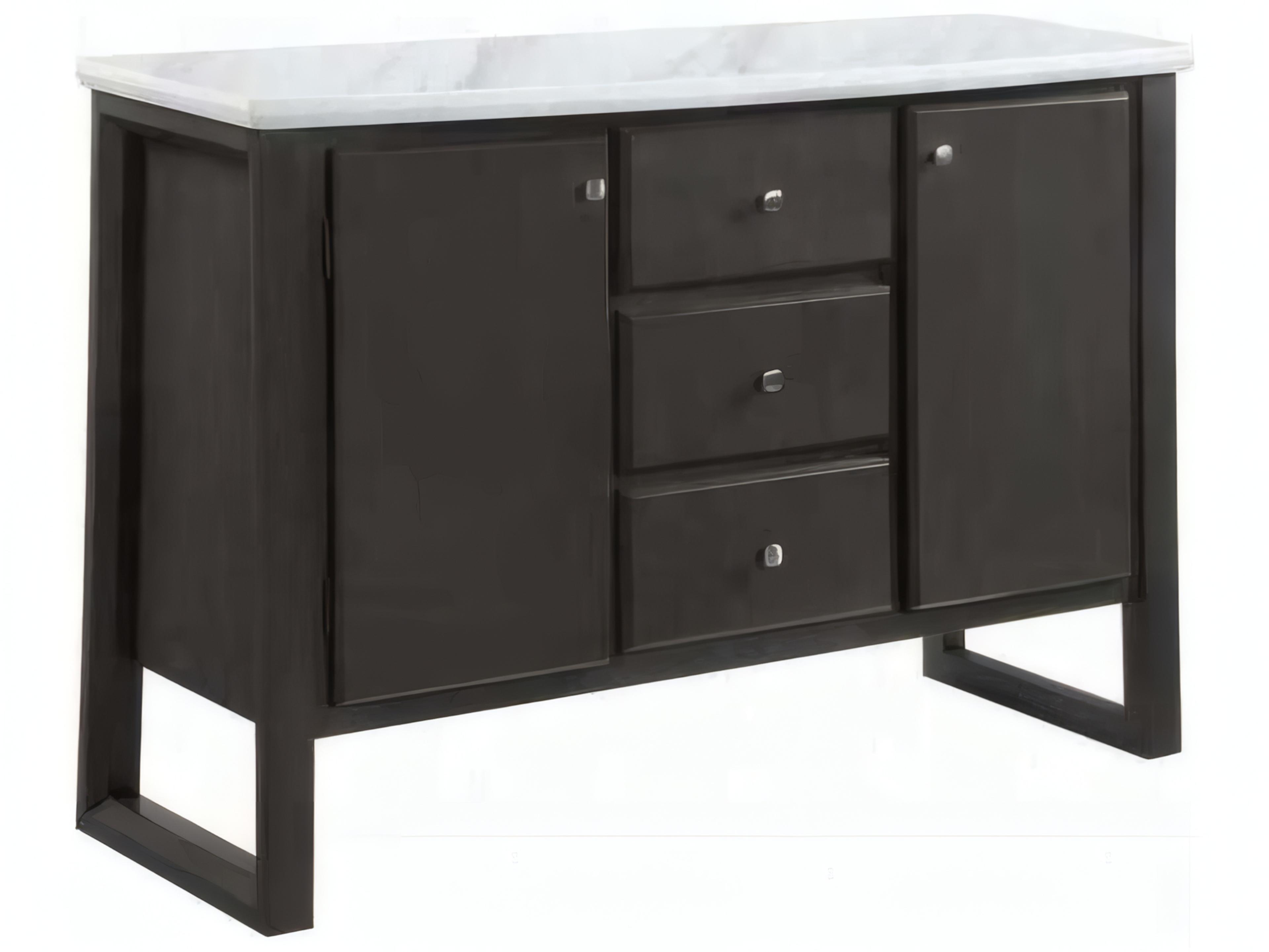 Acme Furniture Madan 54" Poplar Wood Gray Oak Sideboard