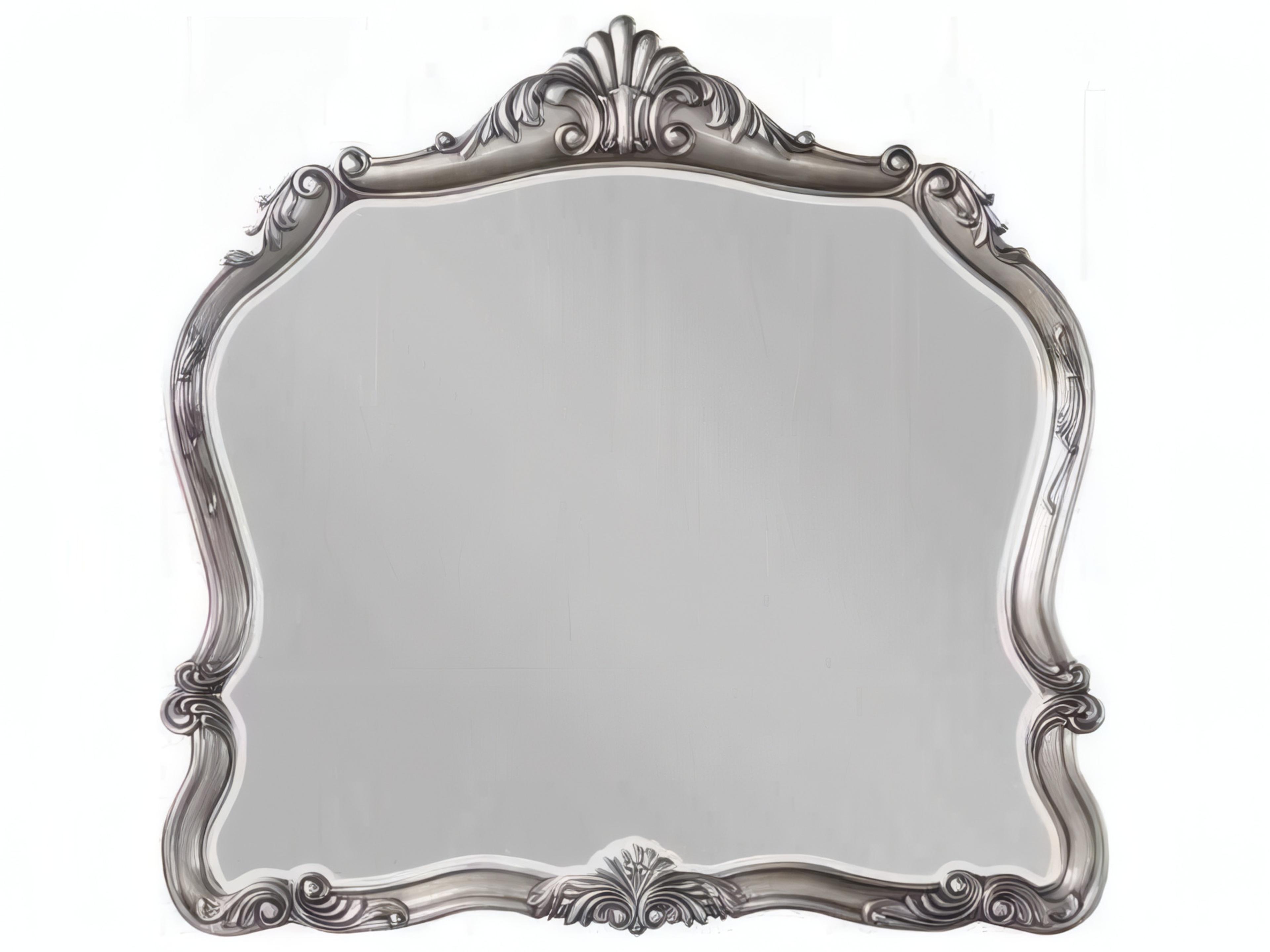 Acme Furniture Ariadne Antique Platinum Wall Mirror
