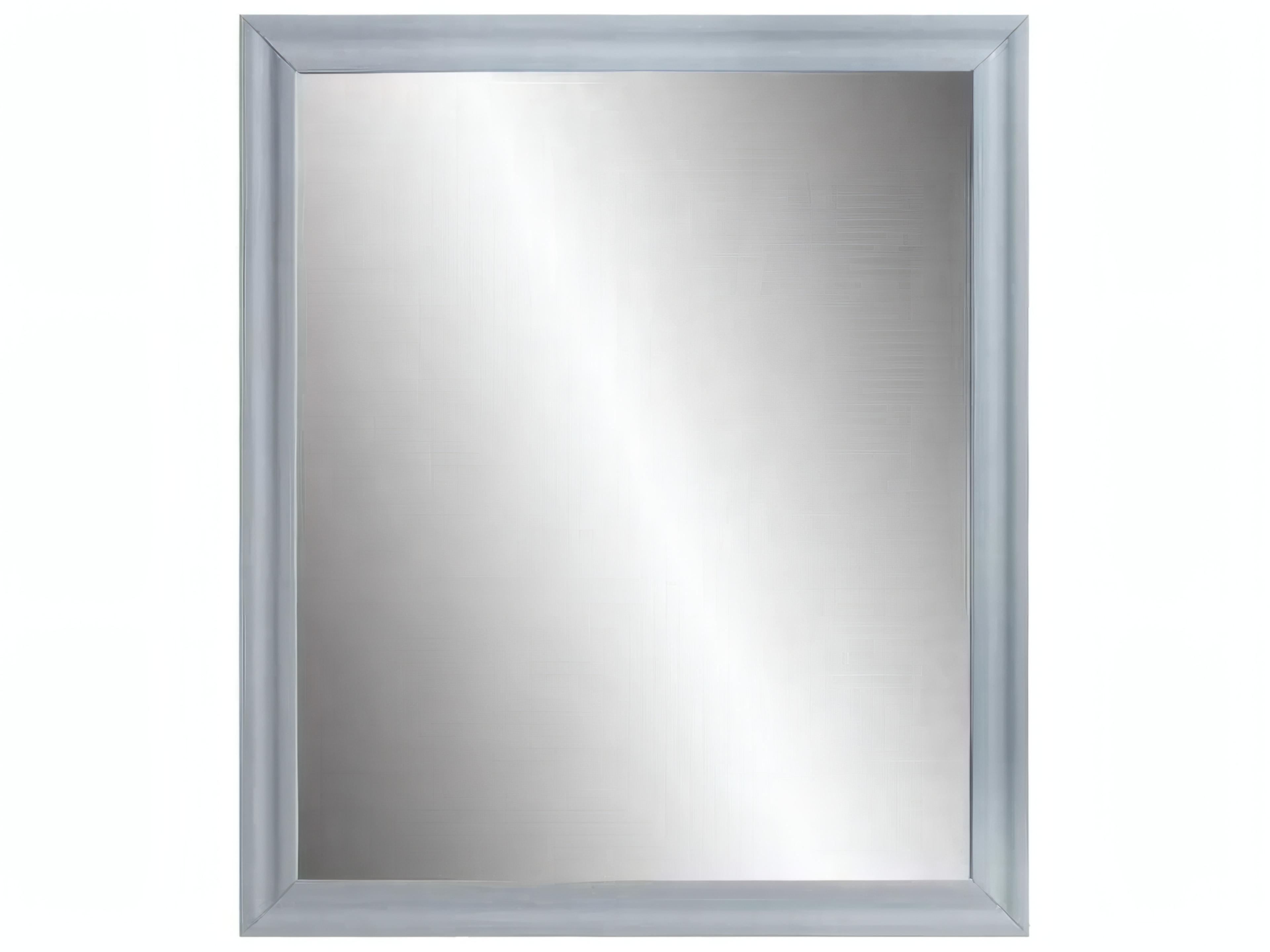 Acme Furniture Gaines Gray High Gloss Rectangular Wall Mirror