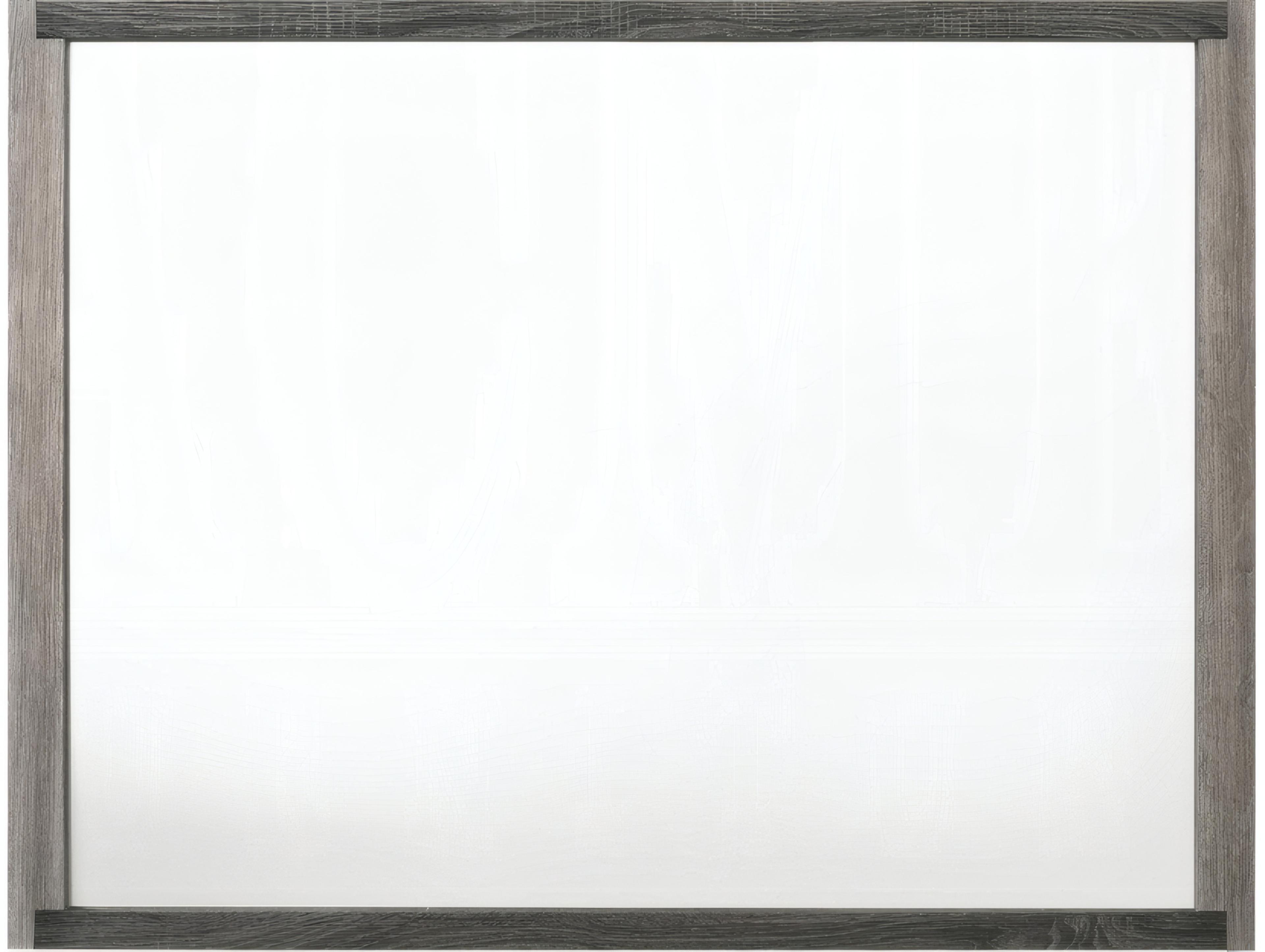 Acme Furniture Jehoram Gray Rectangular Wall Mirror