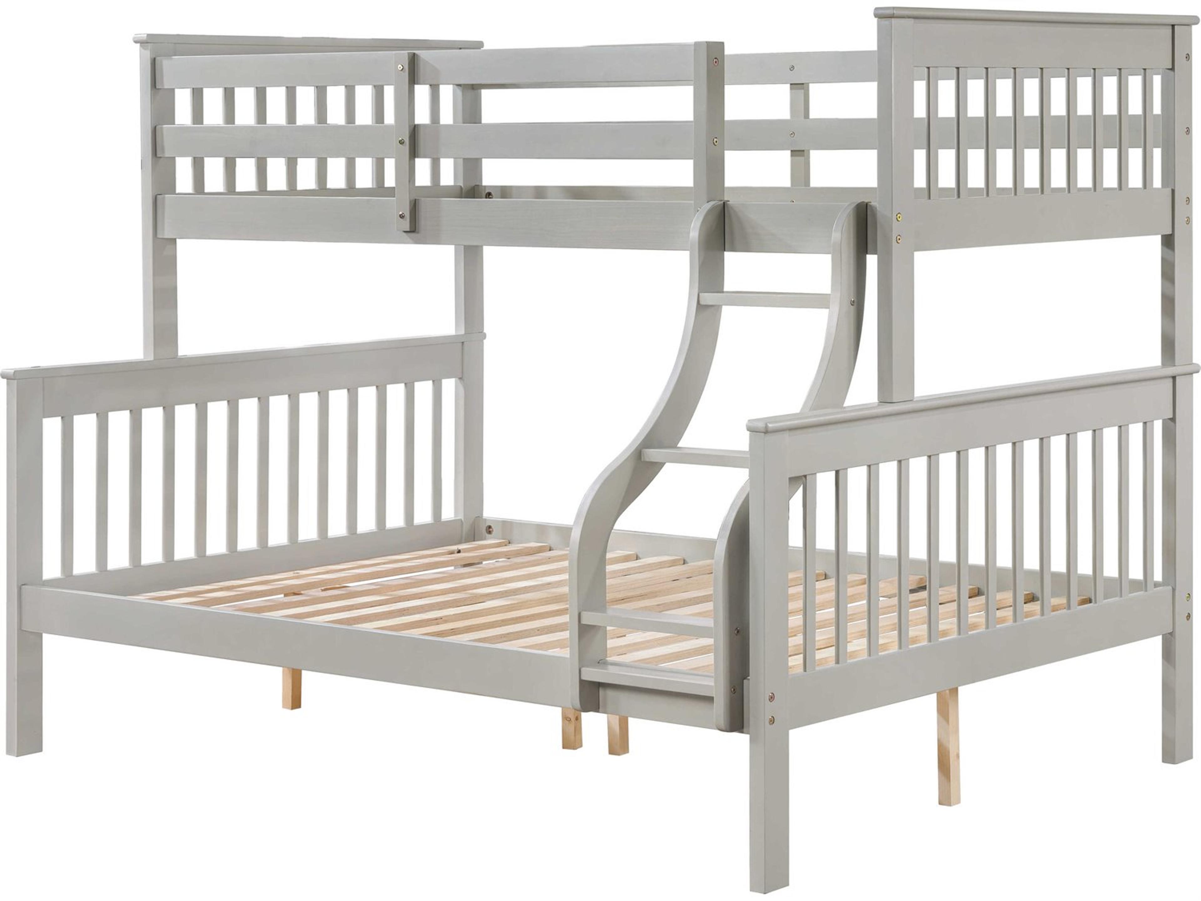 Acme Furniture Marita Gray Pine Wood Bunk Bed