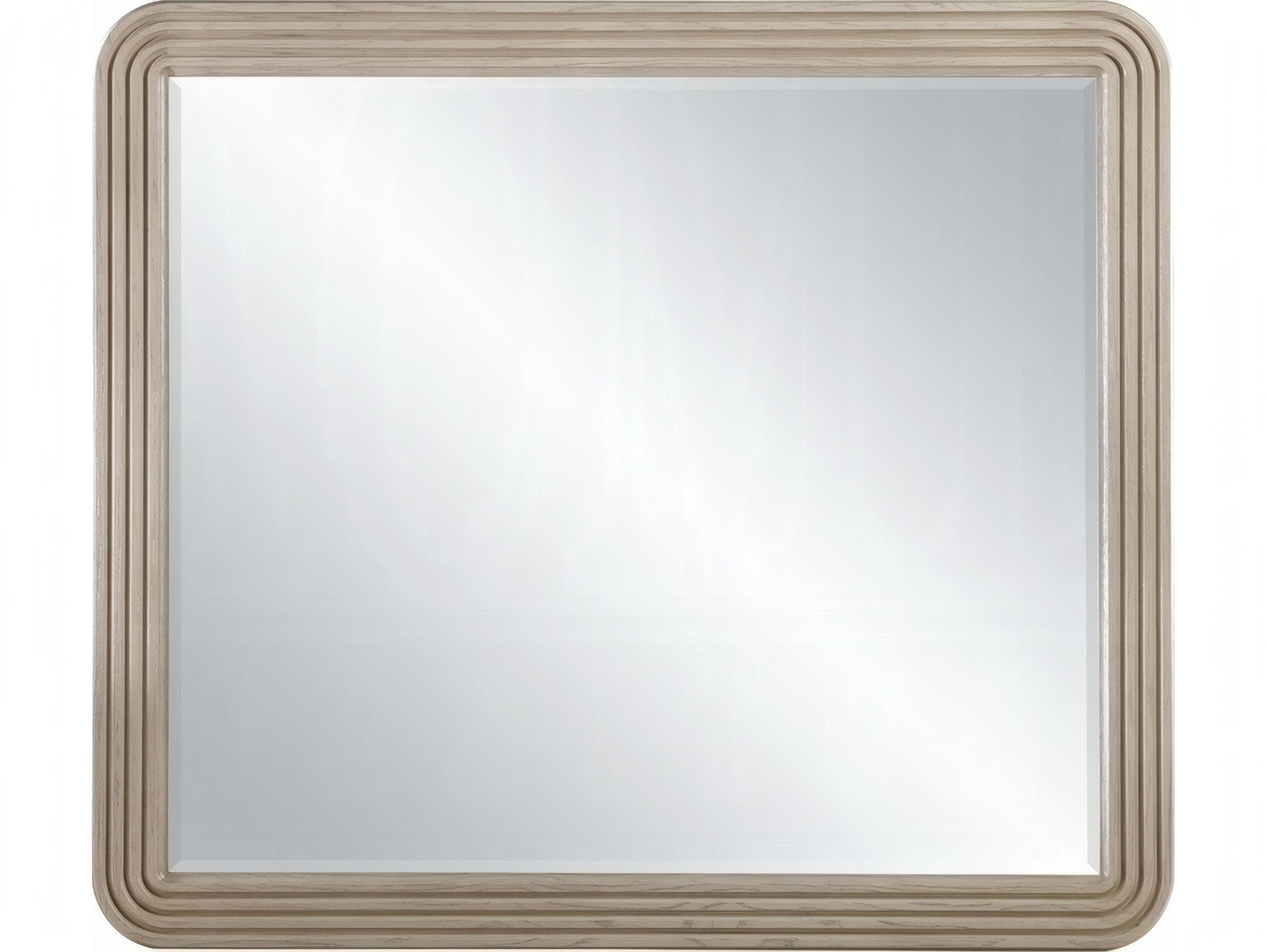Acme Furniture Leanna Light Oak Square Wall Mirror
