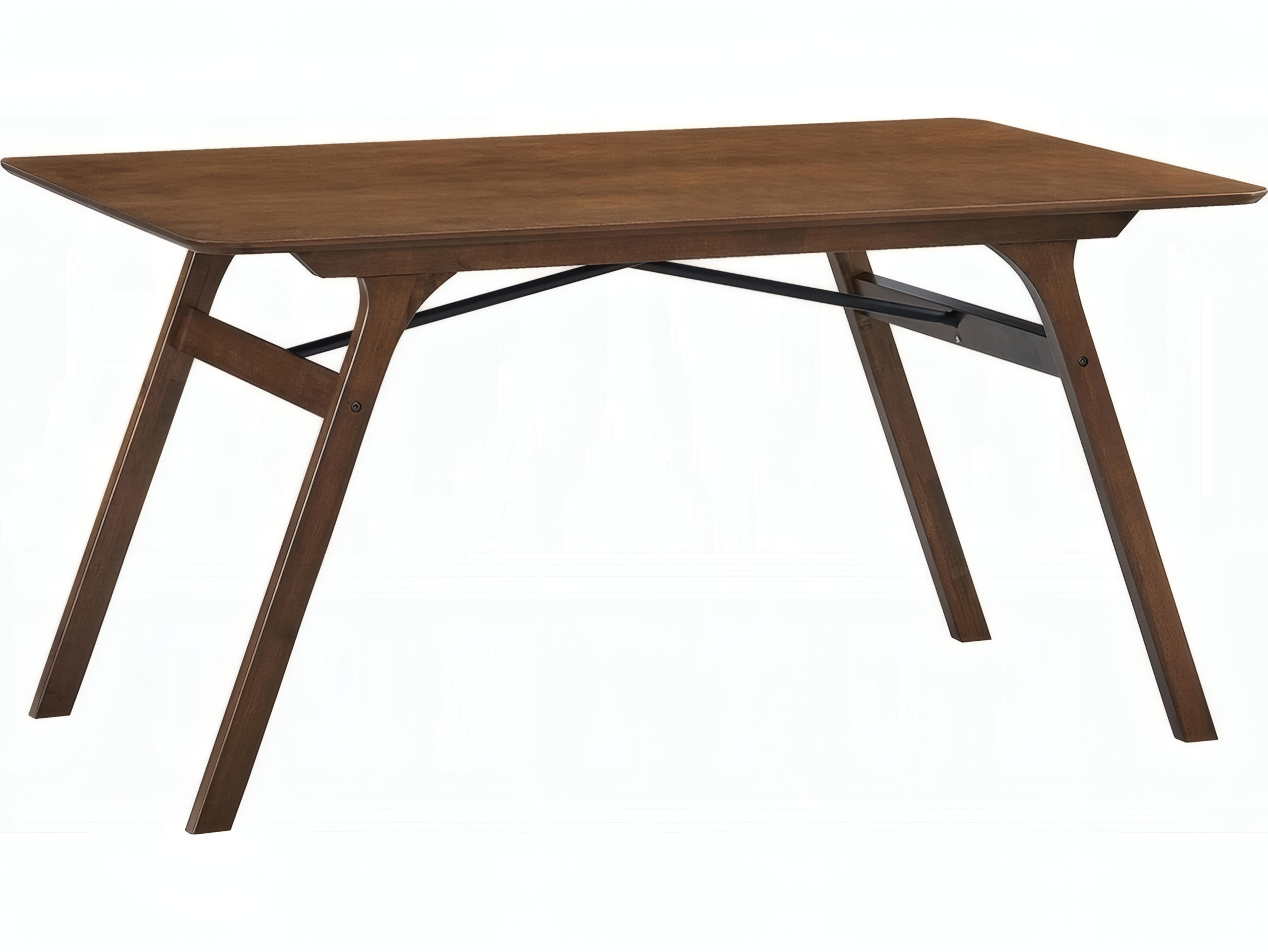 Acme Furniture Kaela Rectangular Wood Walnut Dining Table