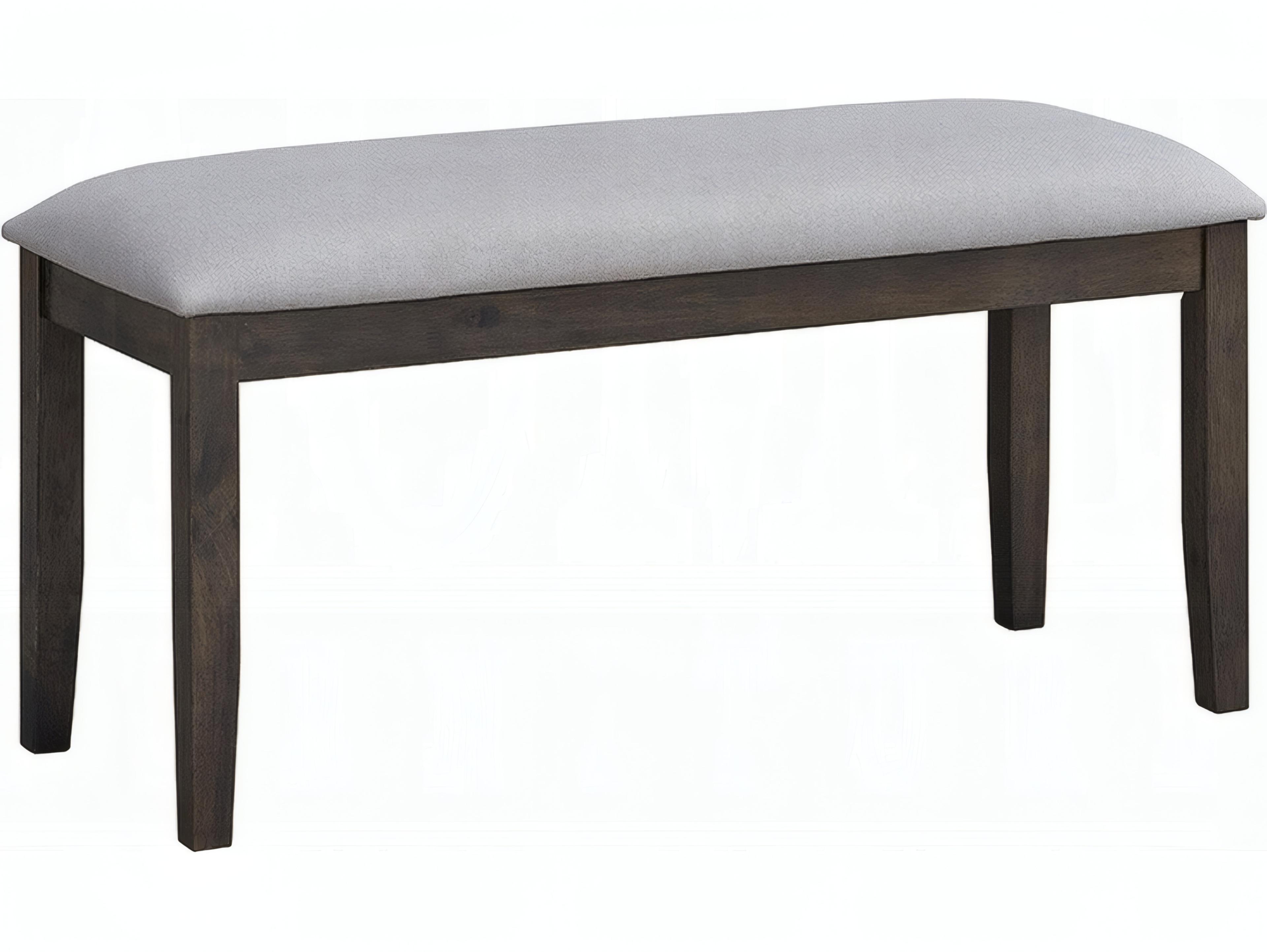 Marit Gray Upholstered Accent Bench