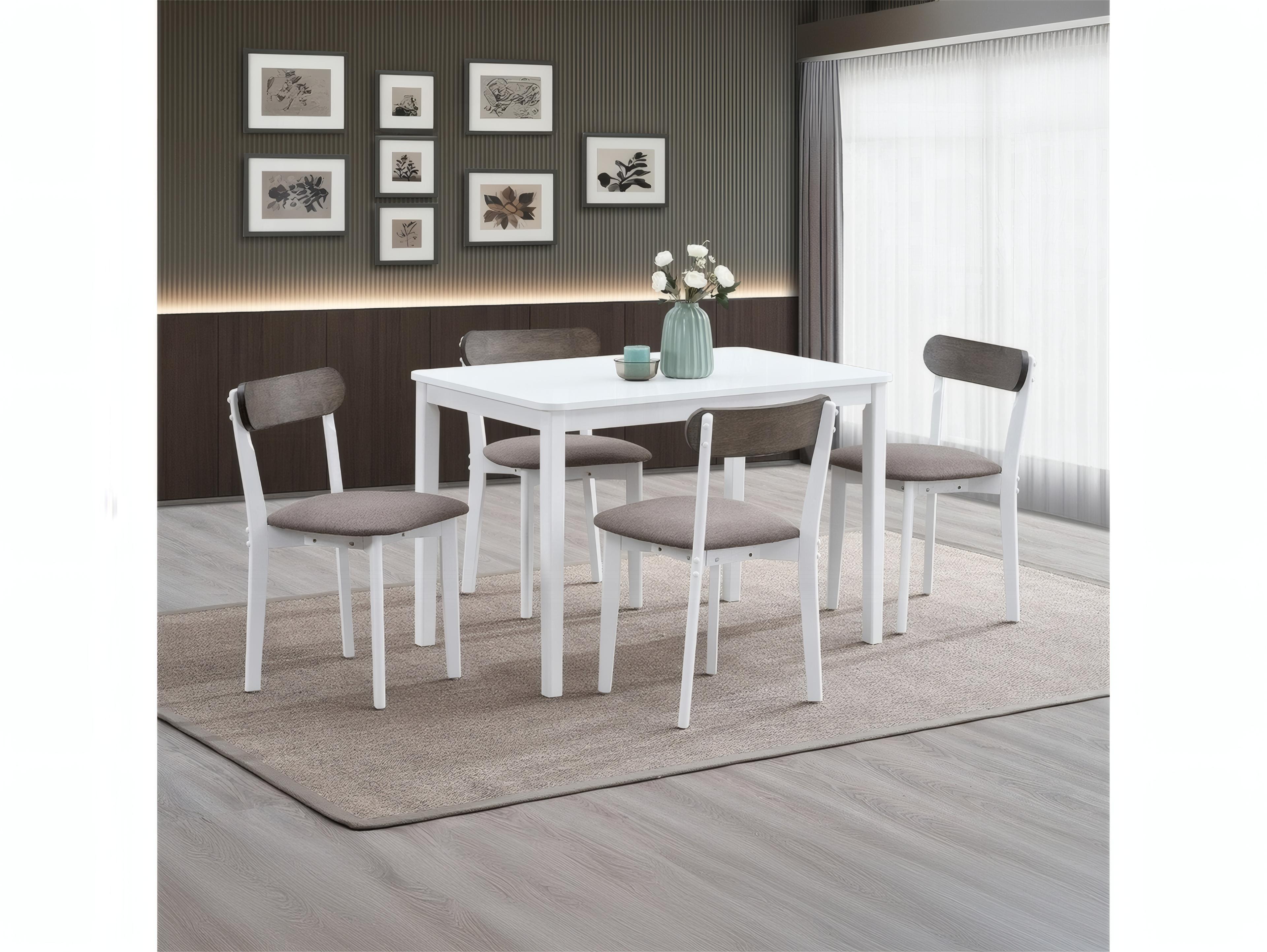 Acme Furniture Rubberwood Dining Room Set