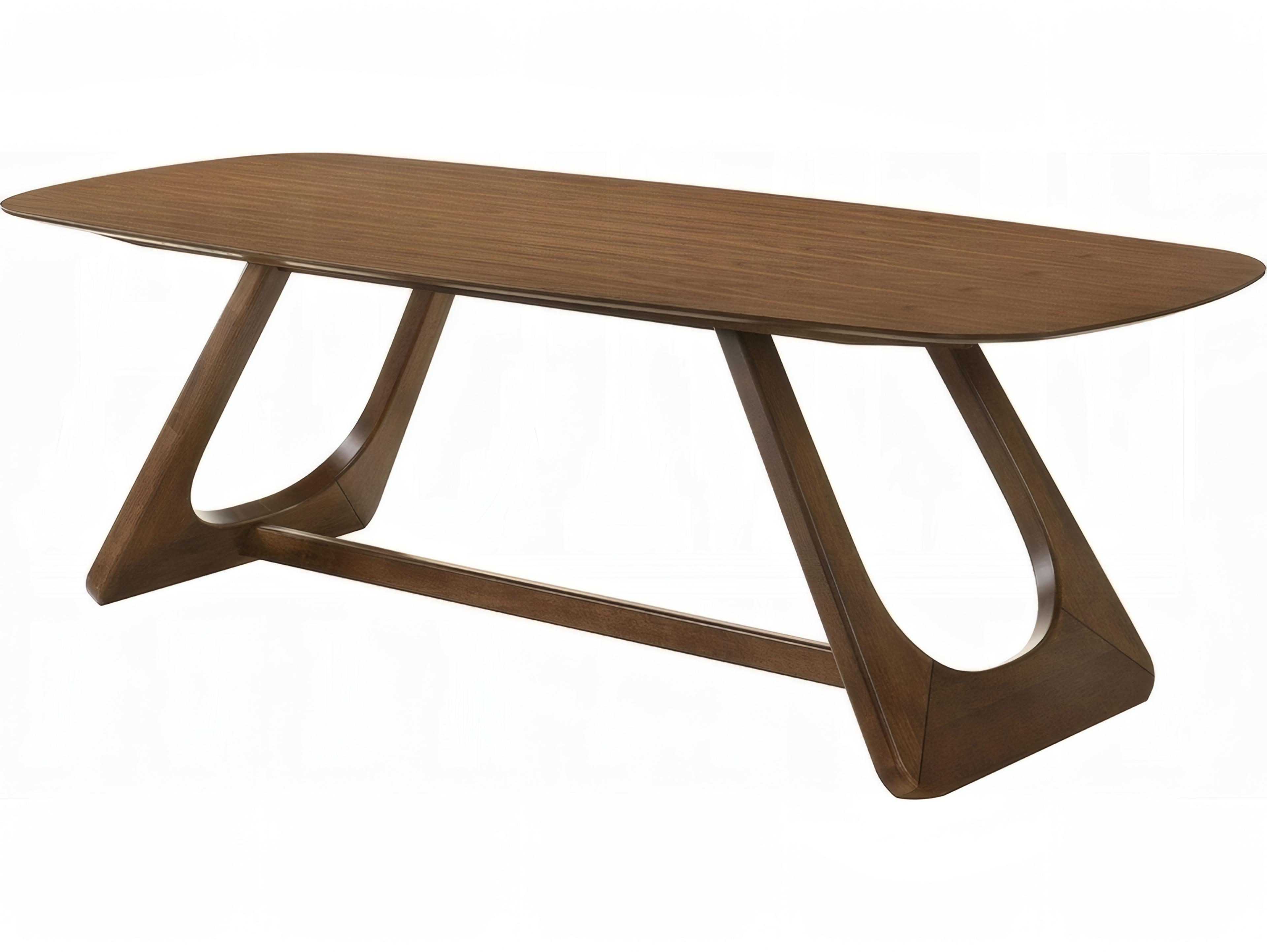 Acme Furniture Hoyte Rectangular Wood Walnut Dining Table