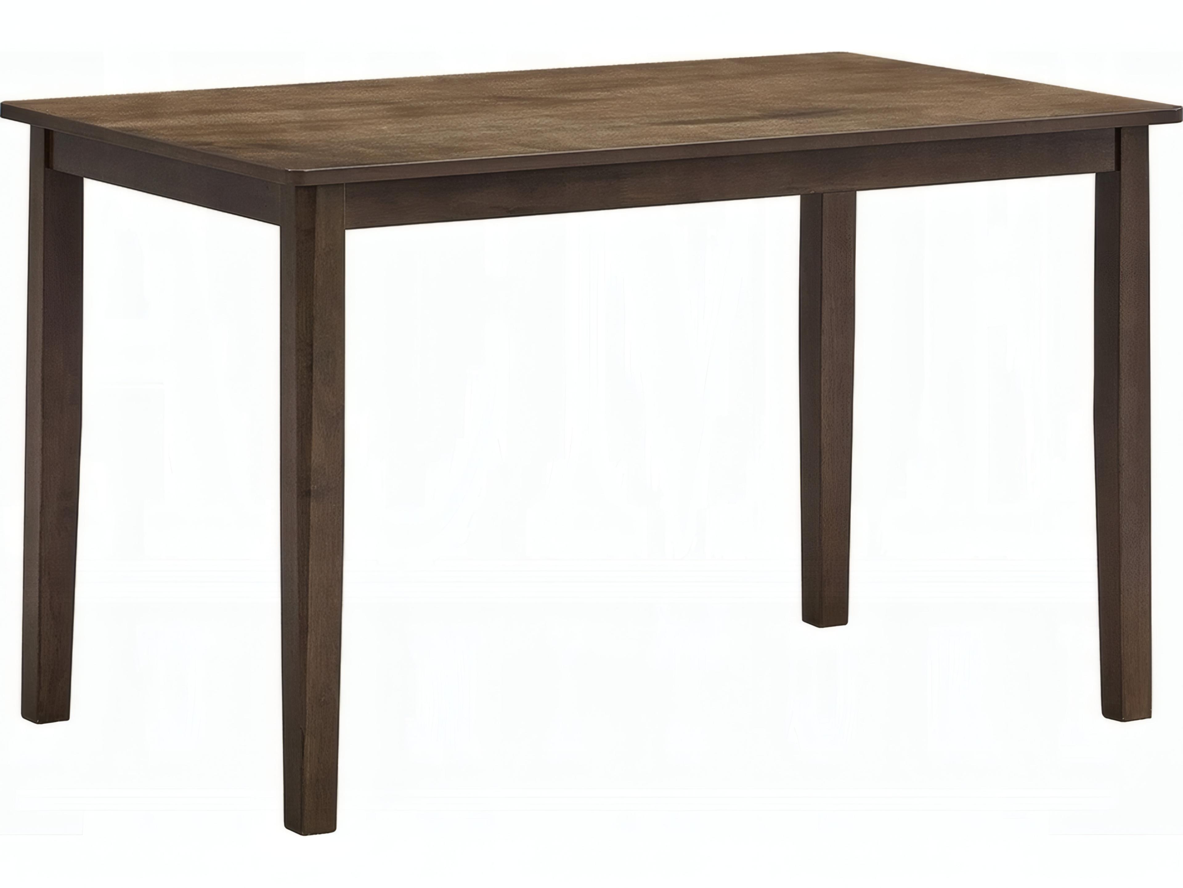 Acme Furniture Damica Rectangular Wood Walnut Dining Table