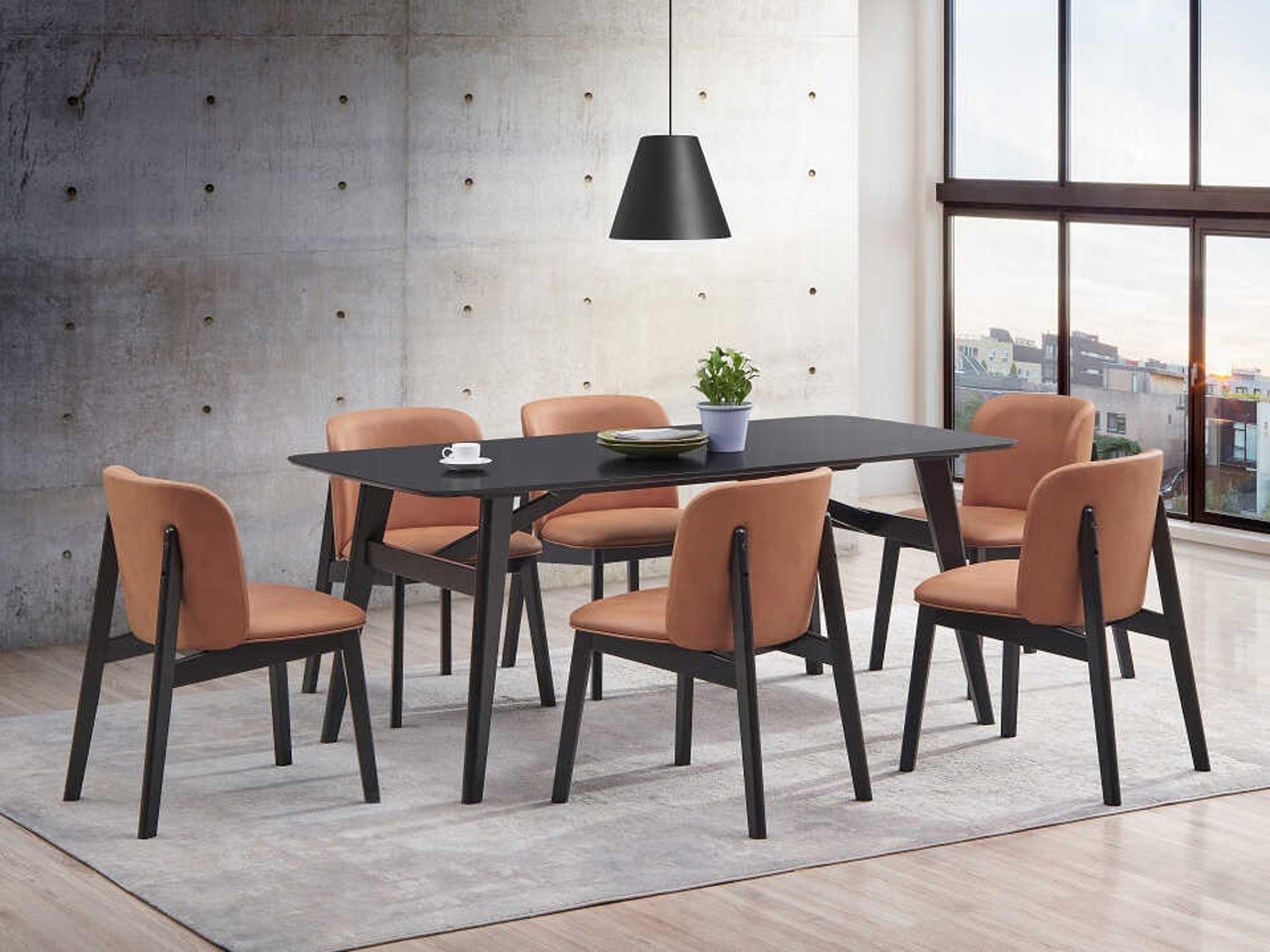 Acme Furniture Eliora Rubberwood Dining Room Set