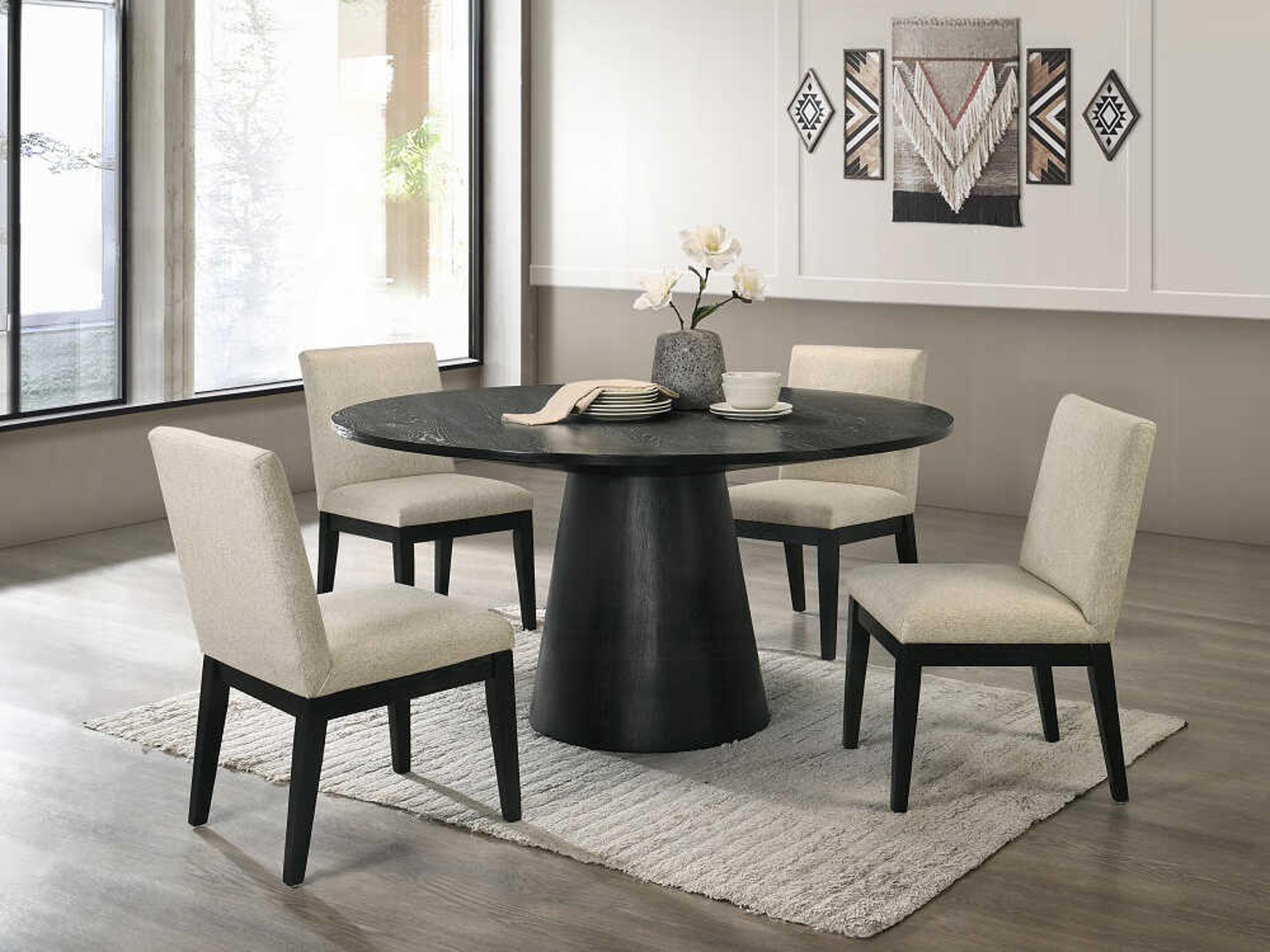 Acme Furniture Froja Rubberwood Dining Room Set