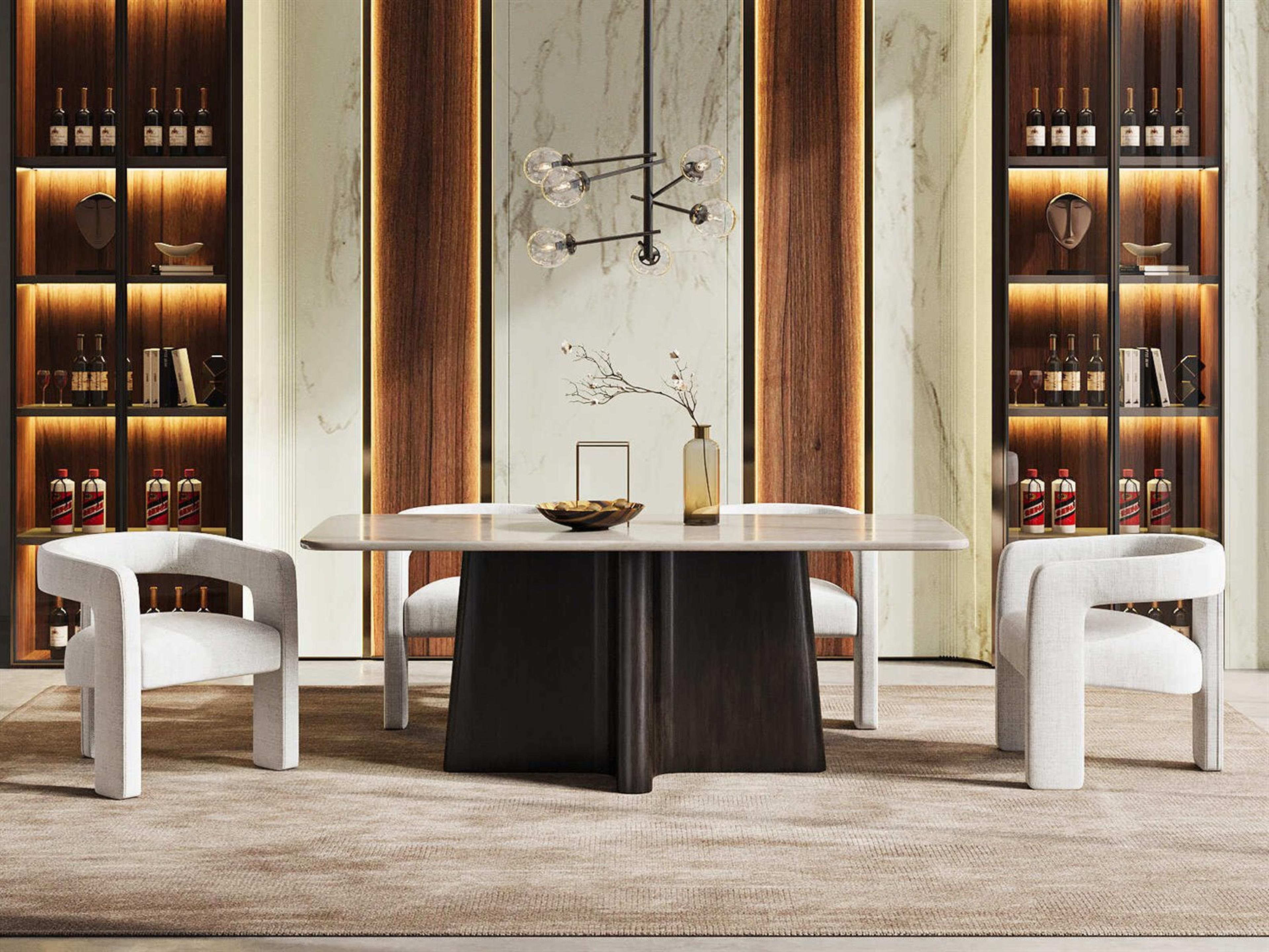 Acme Furniture Jacory Rubberwood Dining Room Set