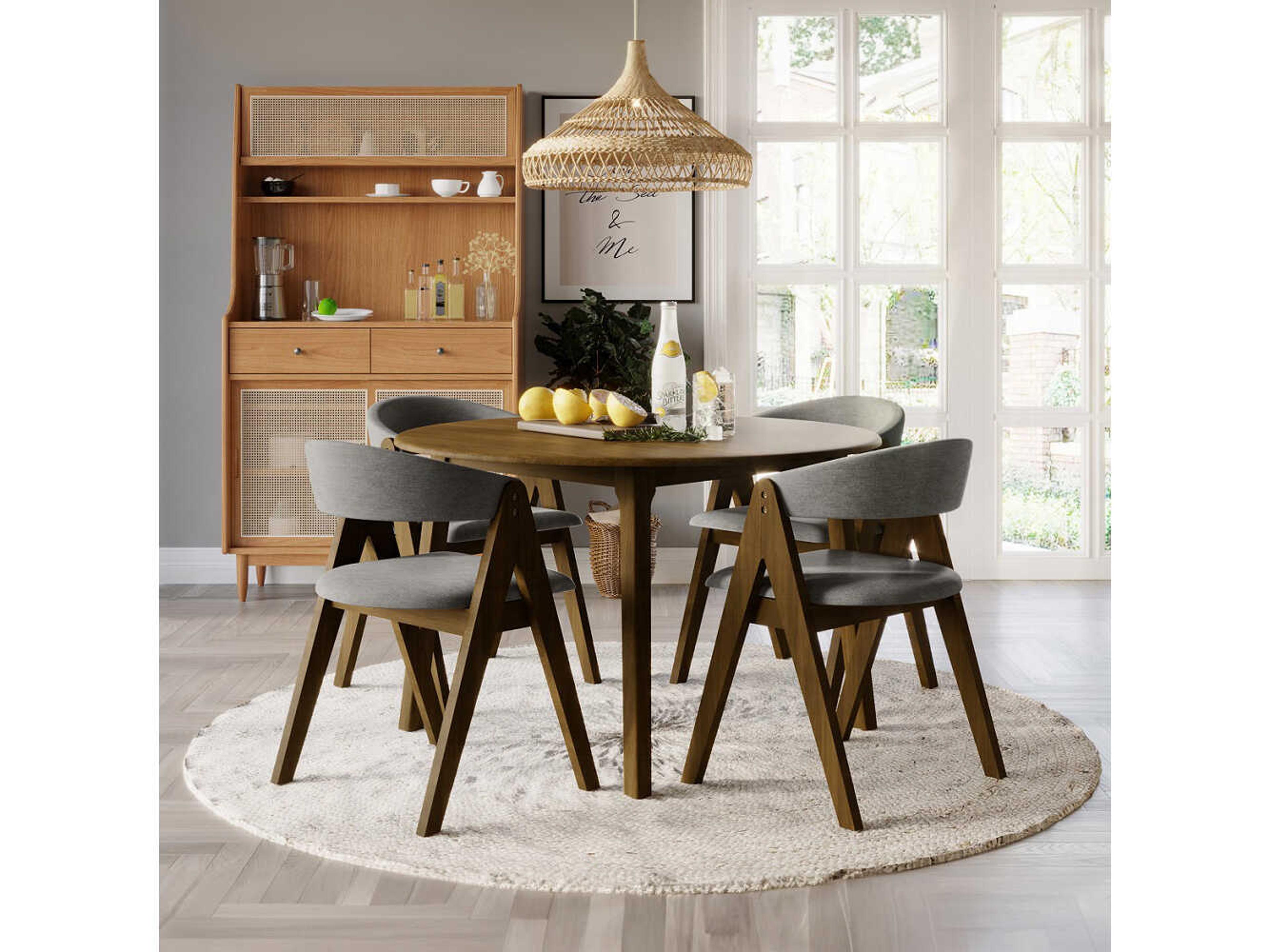 Acme Furniture Keiki Rubberwood Dining Room Set