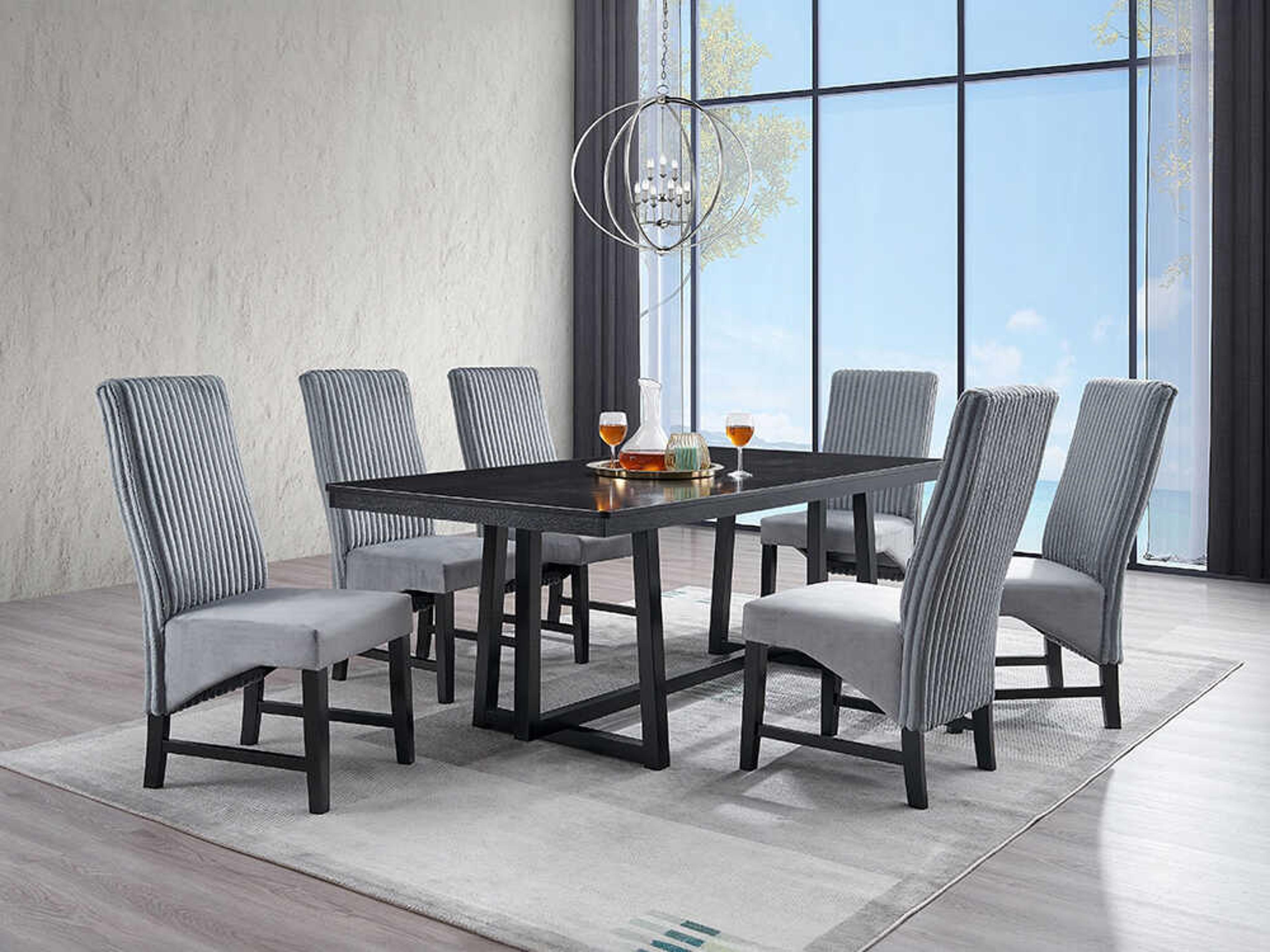 Acme Furniture Kini Rubberwood Dining Room Set
