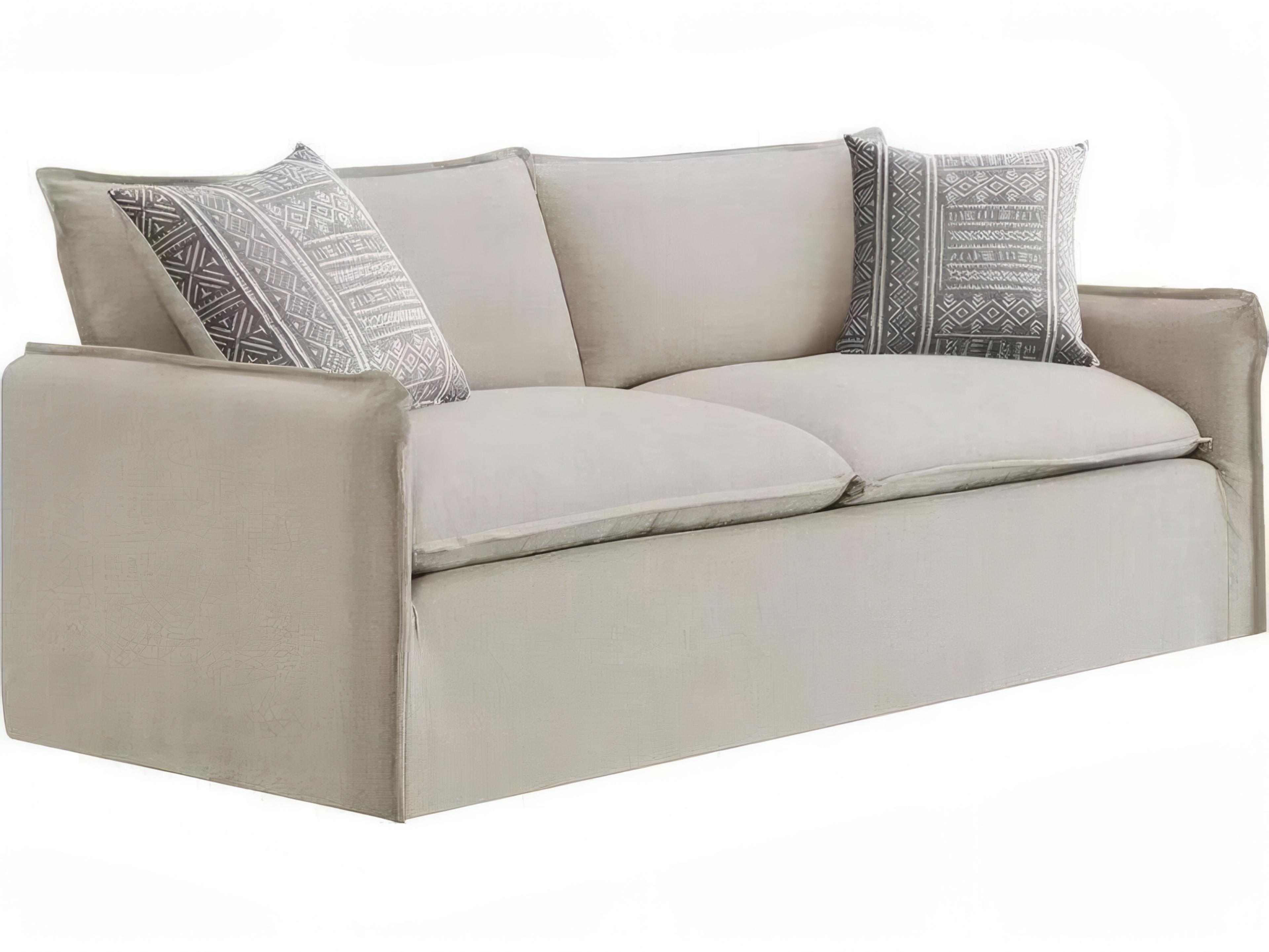 Acme Furniture Upendo Beige Linen Upholstered Loveseat