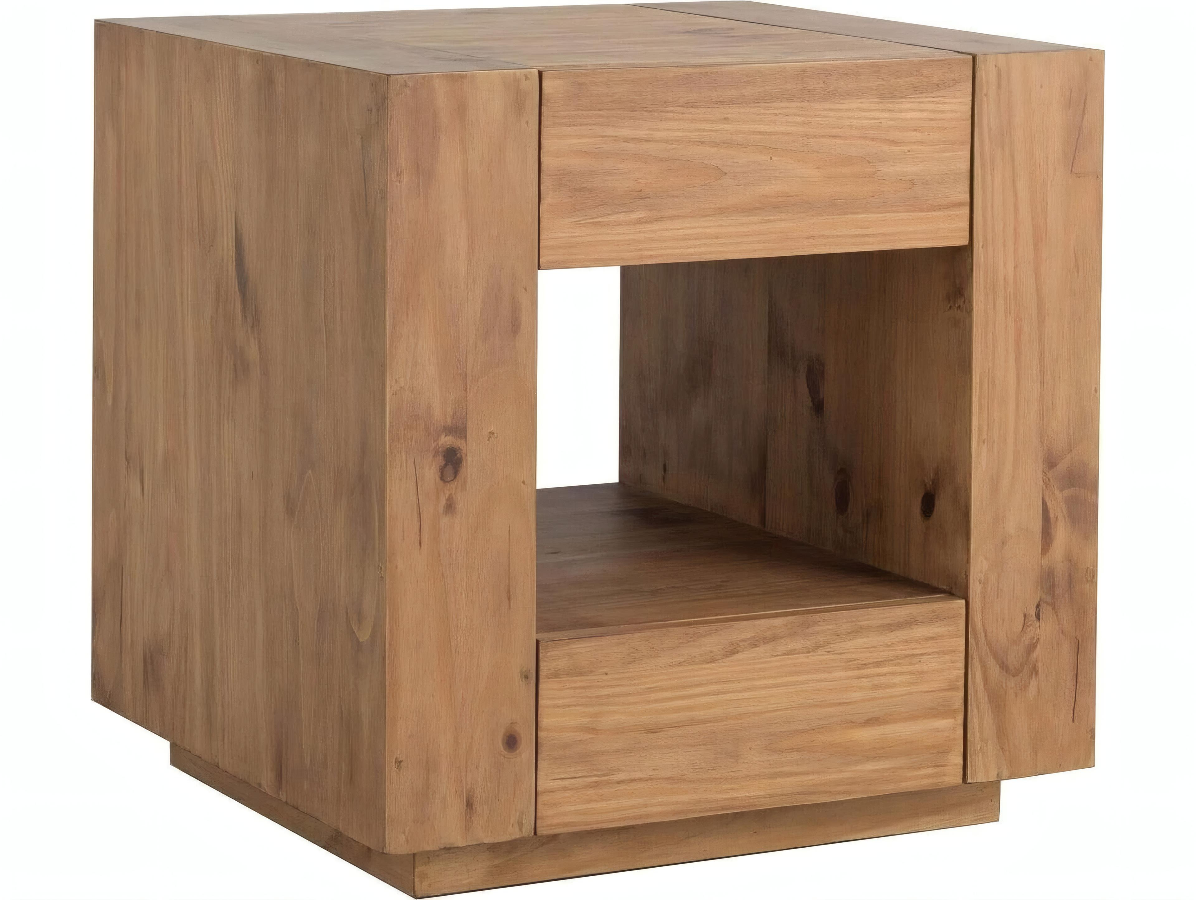 Acme Furniture Harlan Rectangular Wood Oak End Table