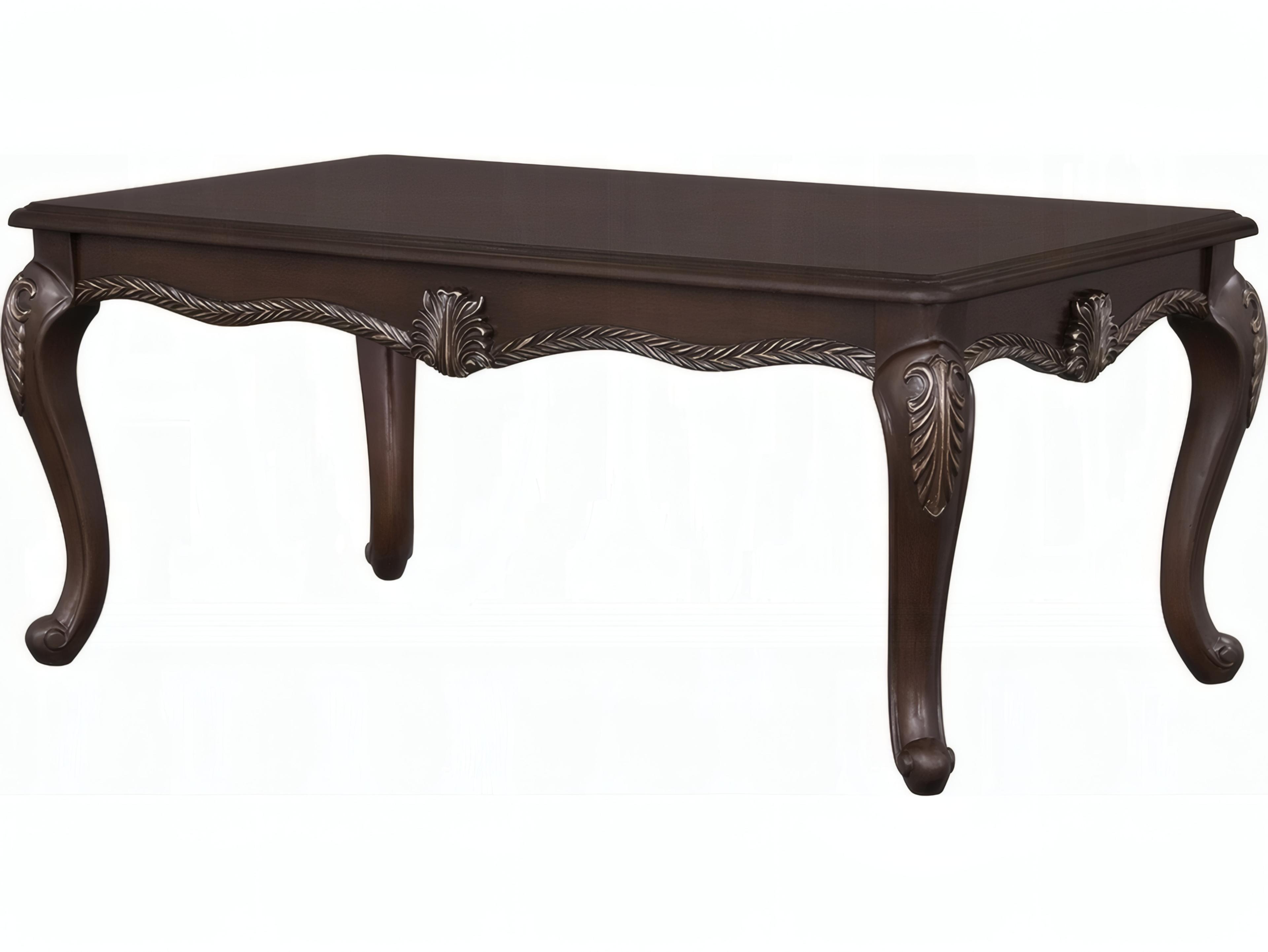 Acme Furniture Pierce Rectangular Wood Cherry Coffee Table