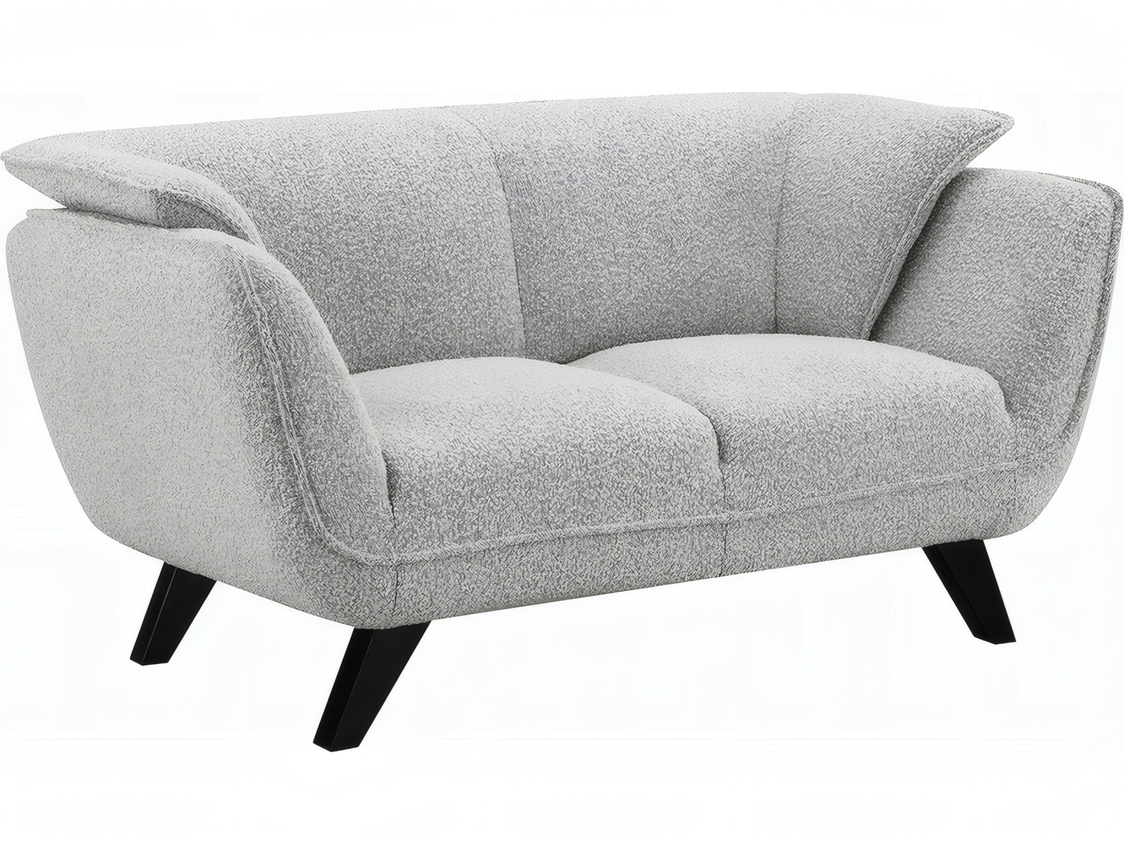 Acme Furniture Nayeli Light Gray Boucle Upholstered Loveseat