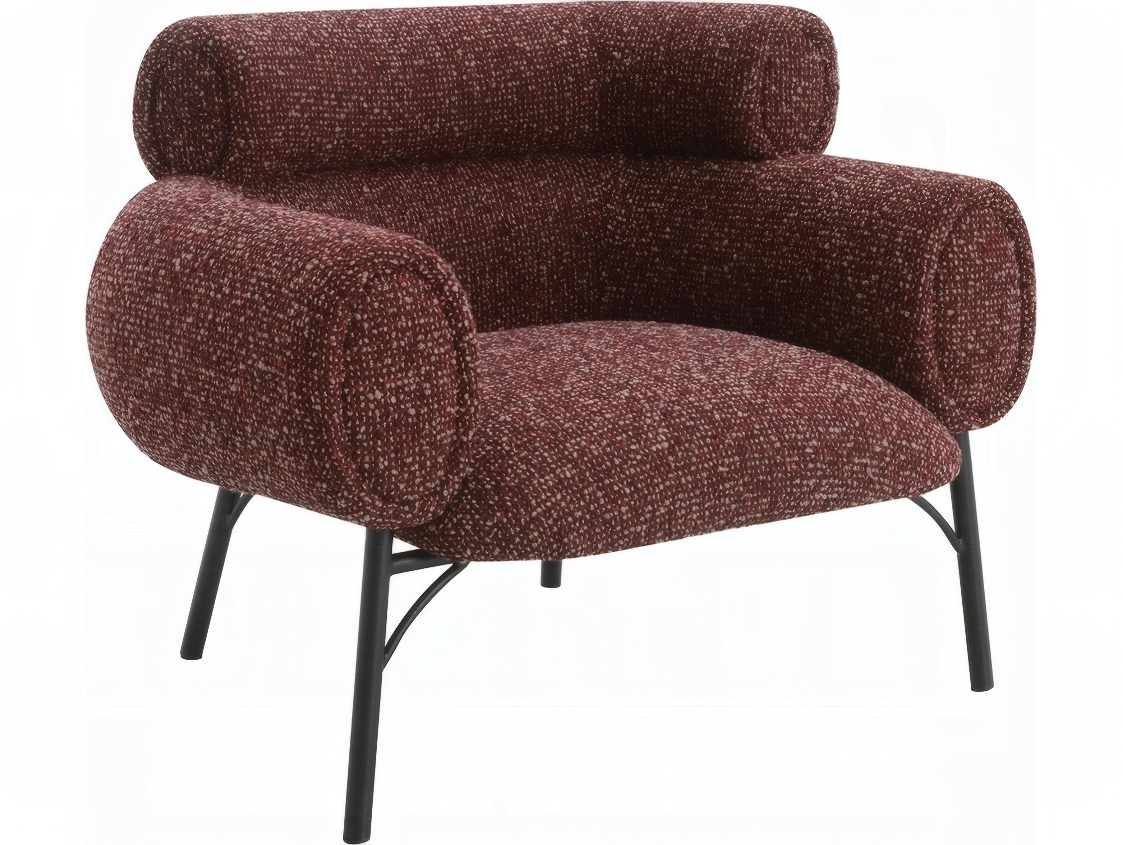 Acme Furniture Mardi Burgundy Accent Chair