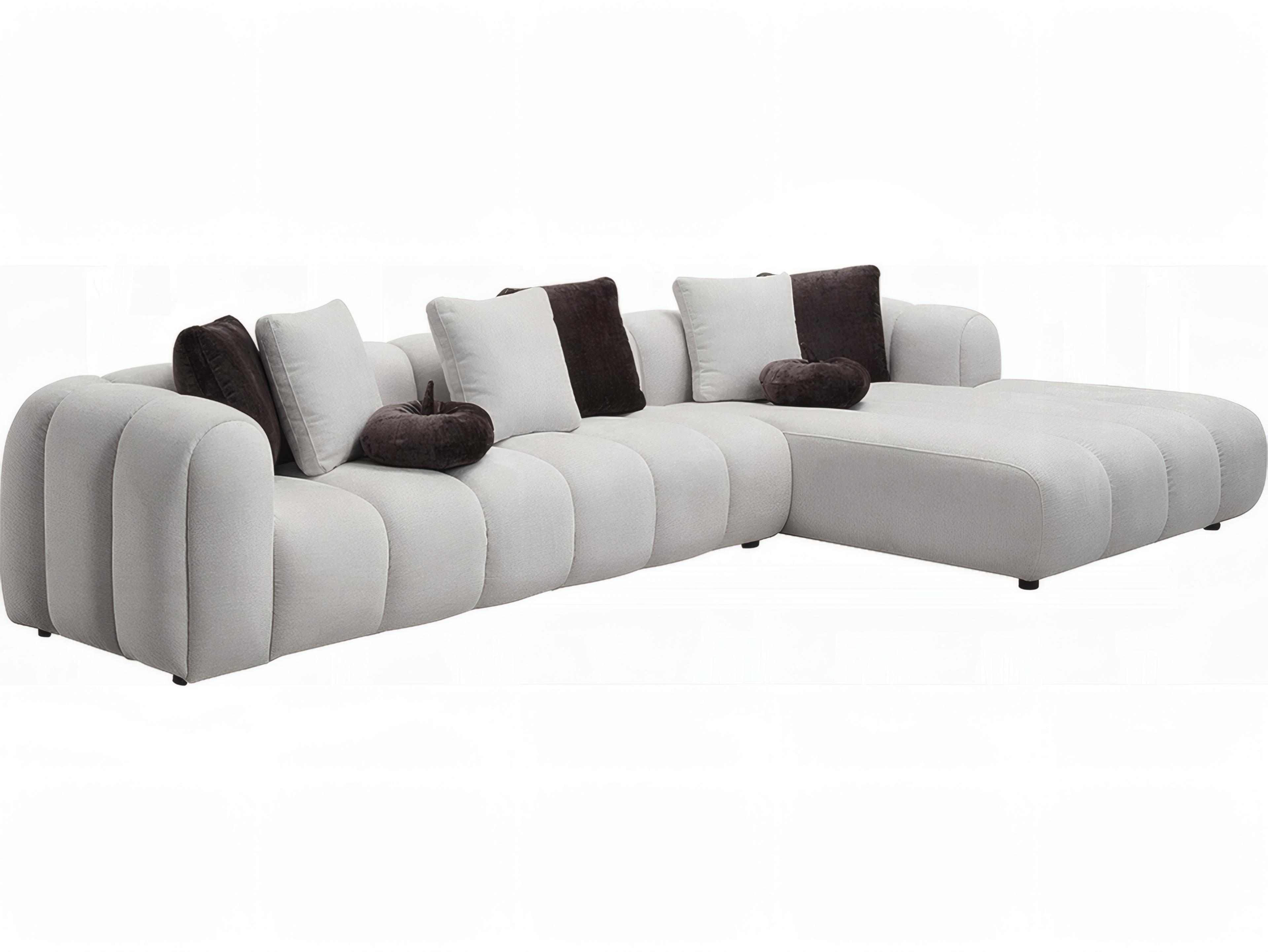 Acme Furniture Manilla Upholstered Sectional Sofa