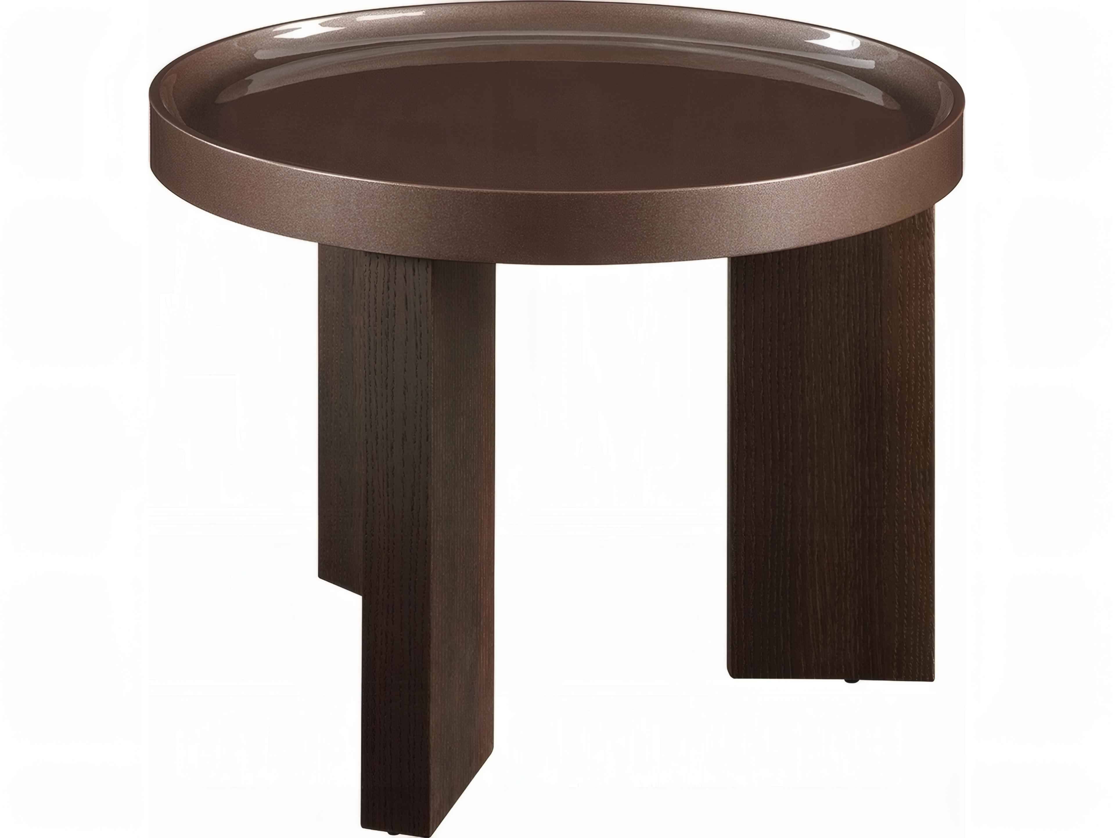Acme Furniture Lakita Round Wood End Table