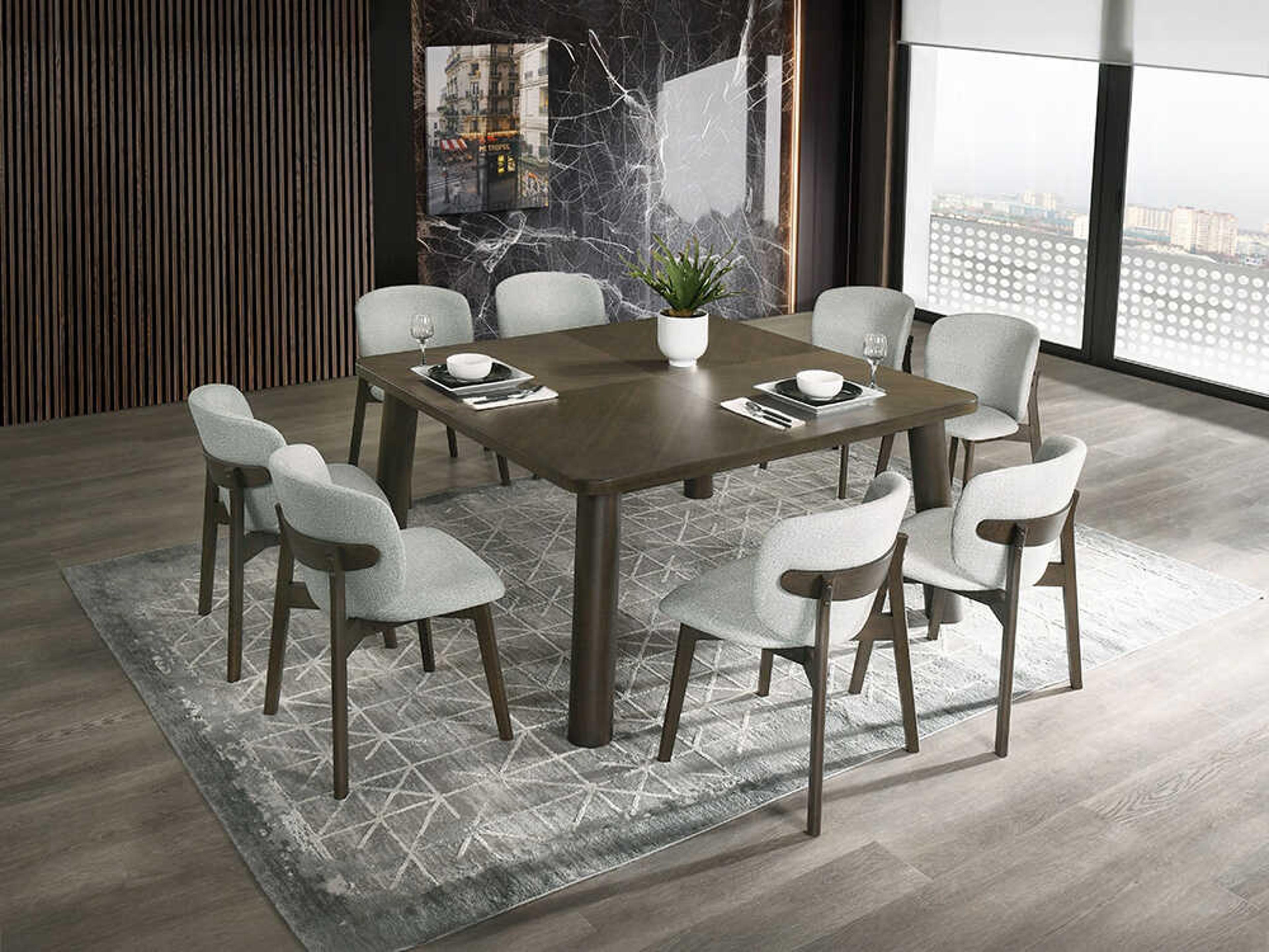Acme Furniture Mallin Rubberwood Dining Room Set