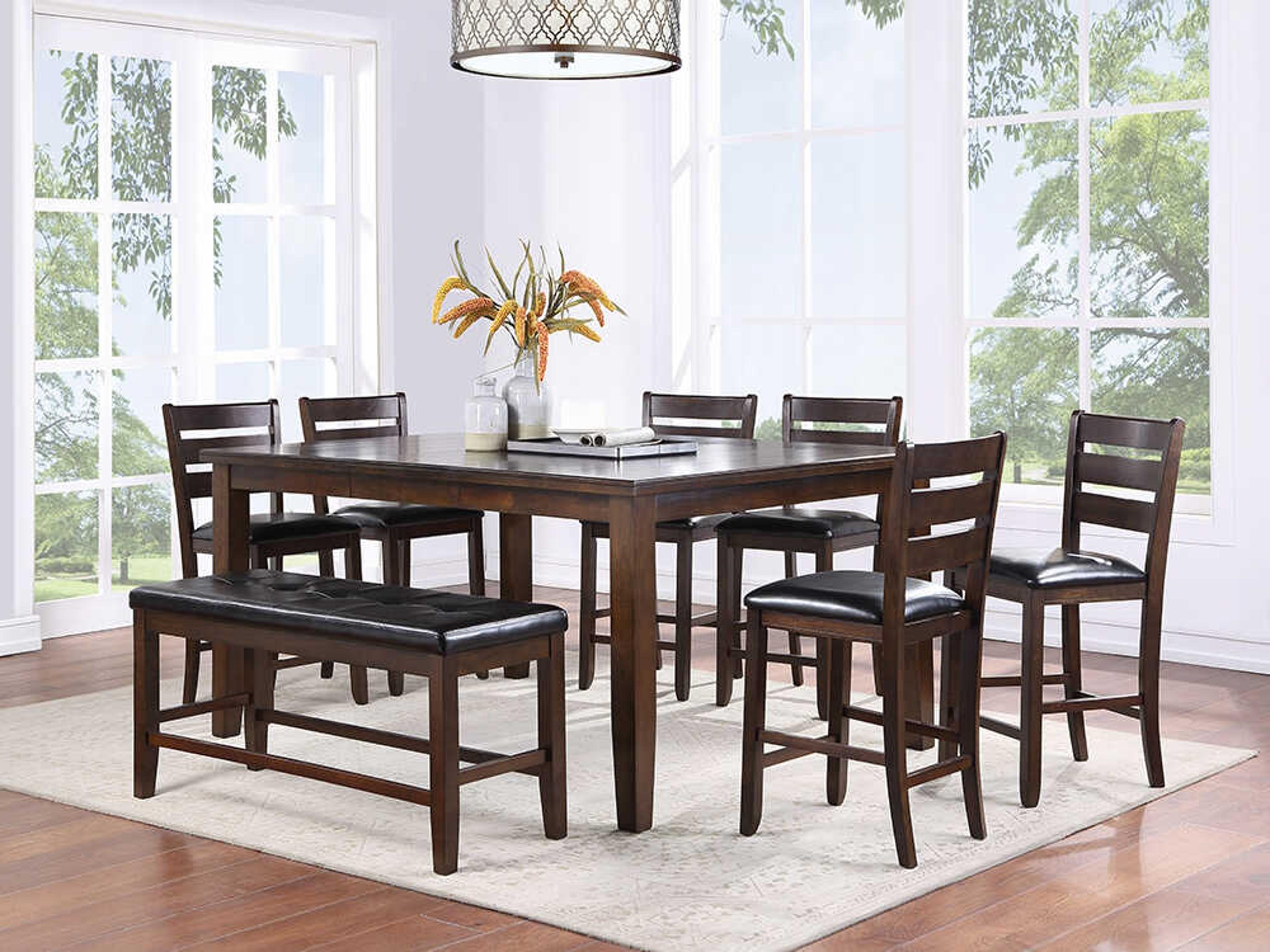 Acme Furniture Urbana Rubberwood Dining Room Set