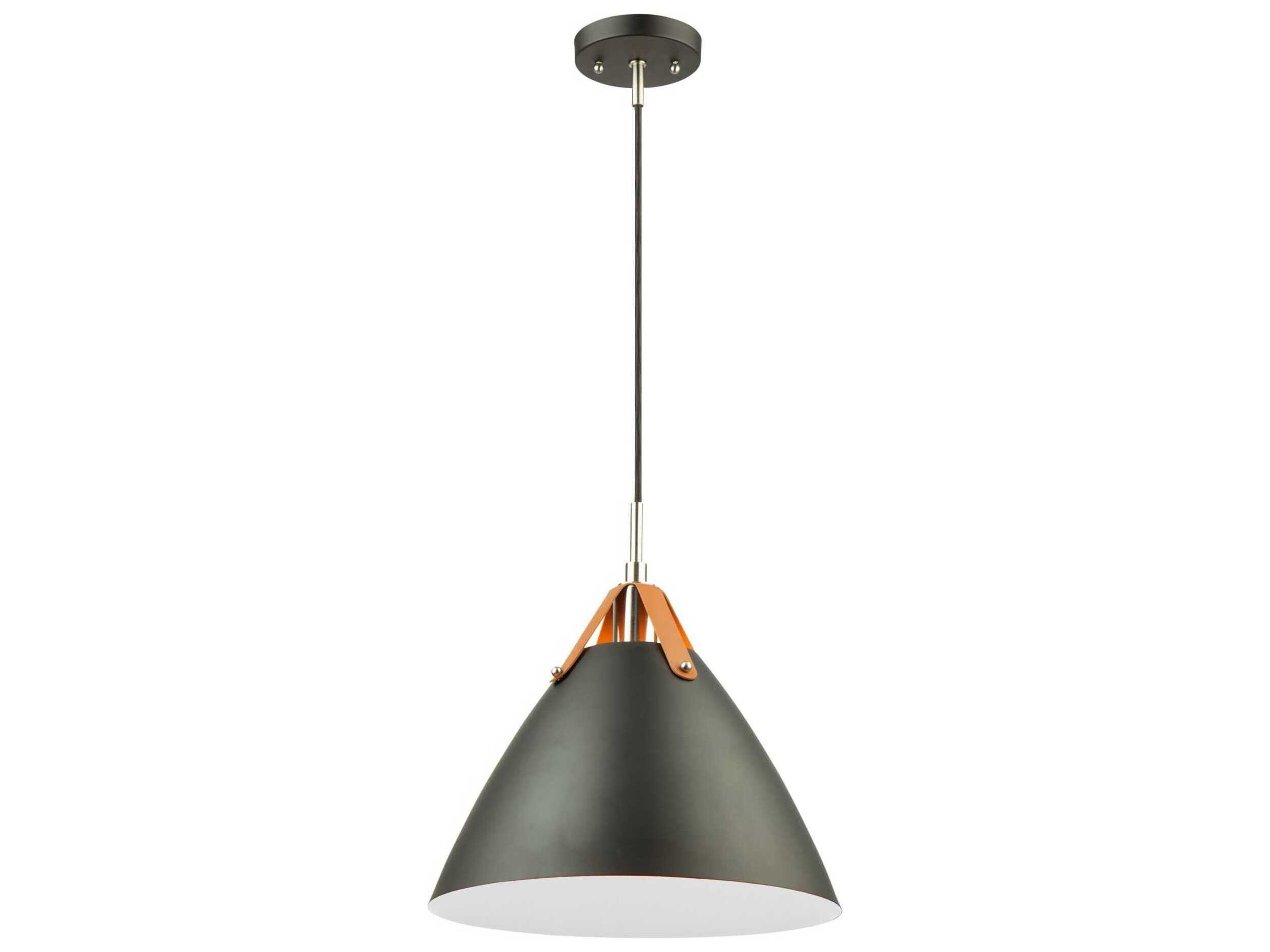 Artcraft Tote 1-Light Black Pendant