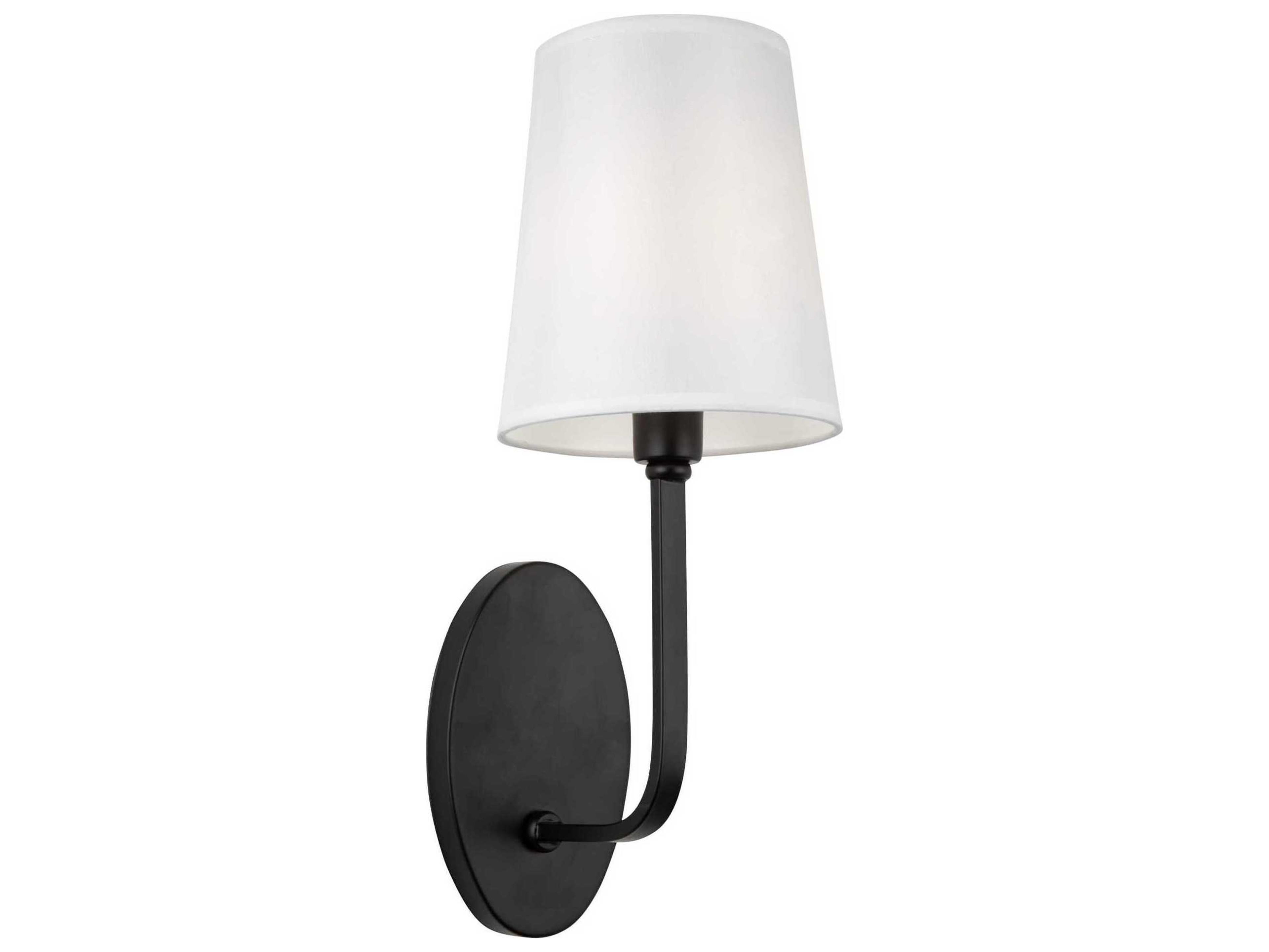 Artcraft Rhythm 1-Light Black Wall Sconce