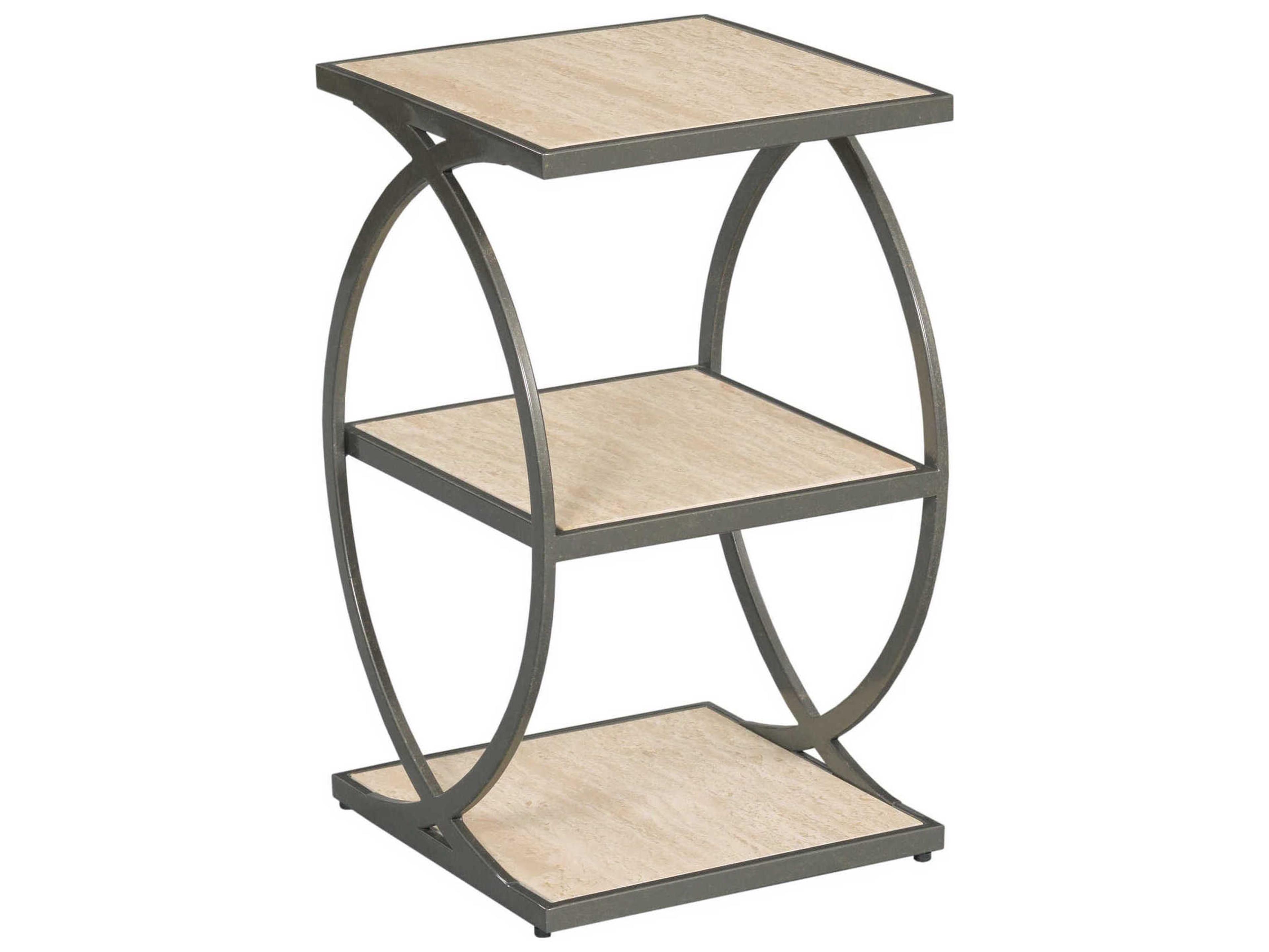 American Drew Windover Unison Square Wood End Table