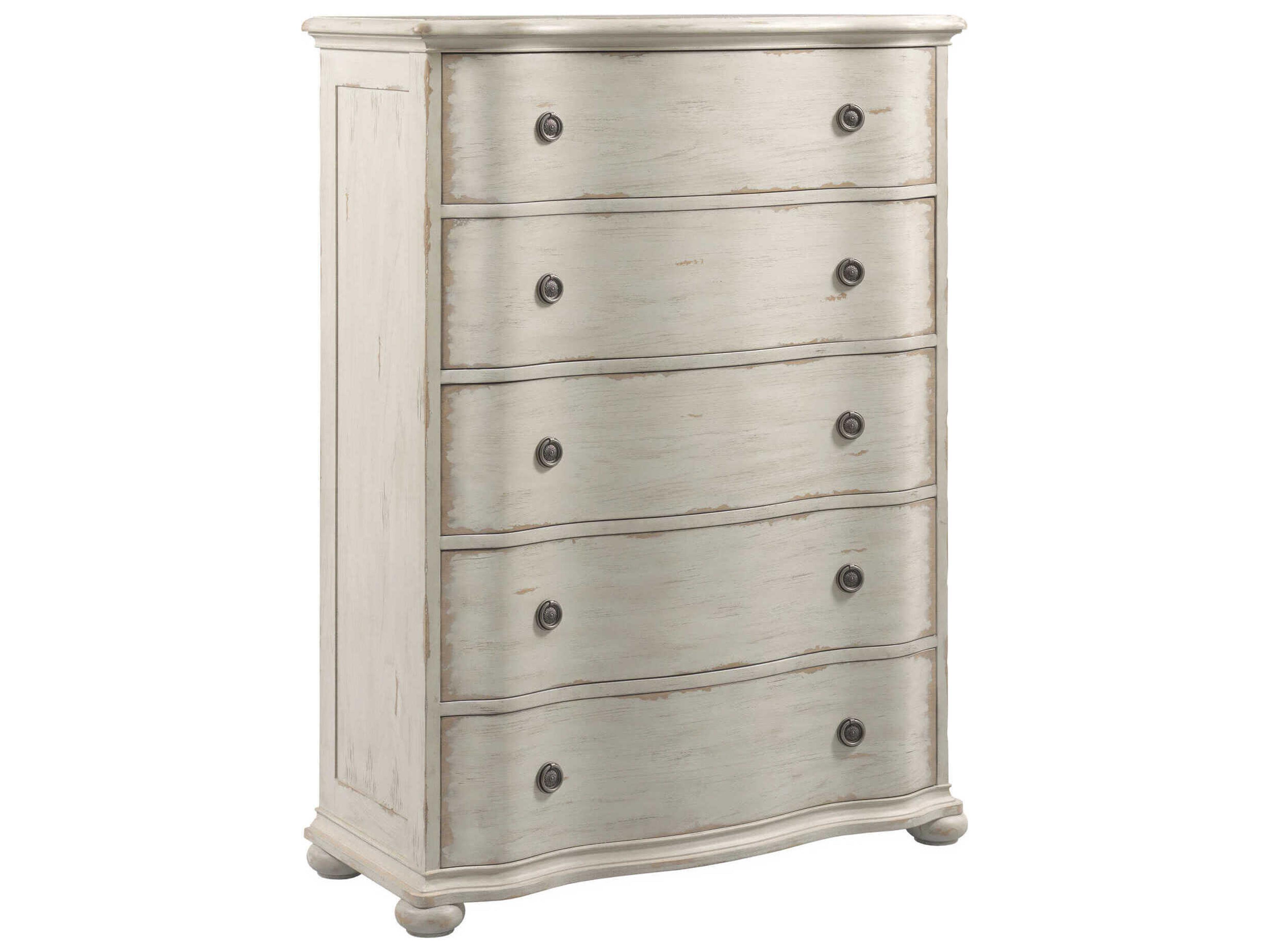 American Drew Cambric Helene Creme Beige Hardwood Accent Chest