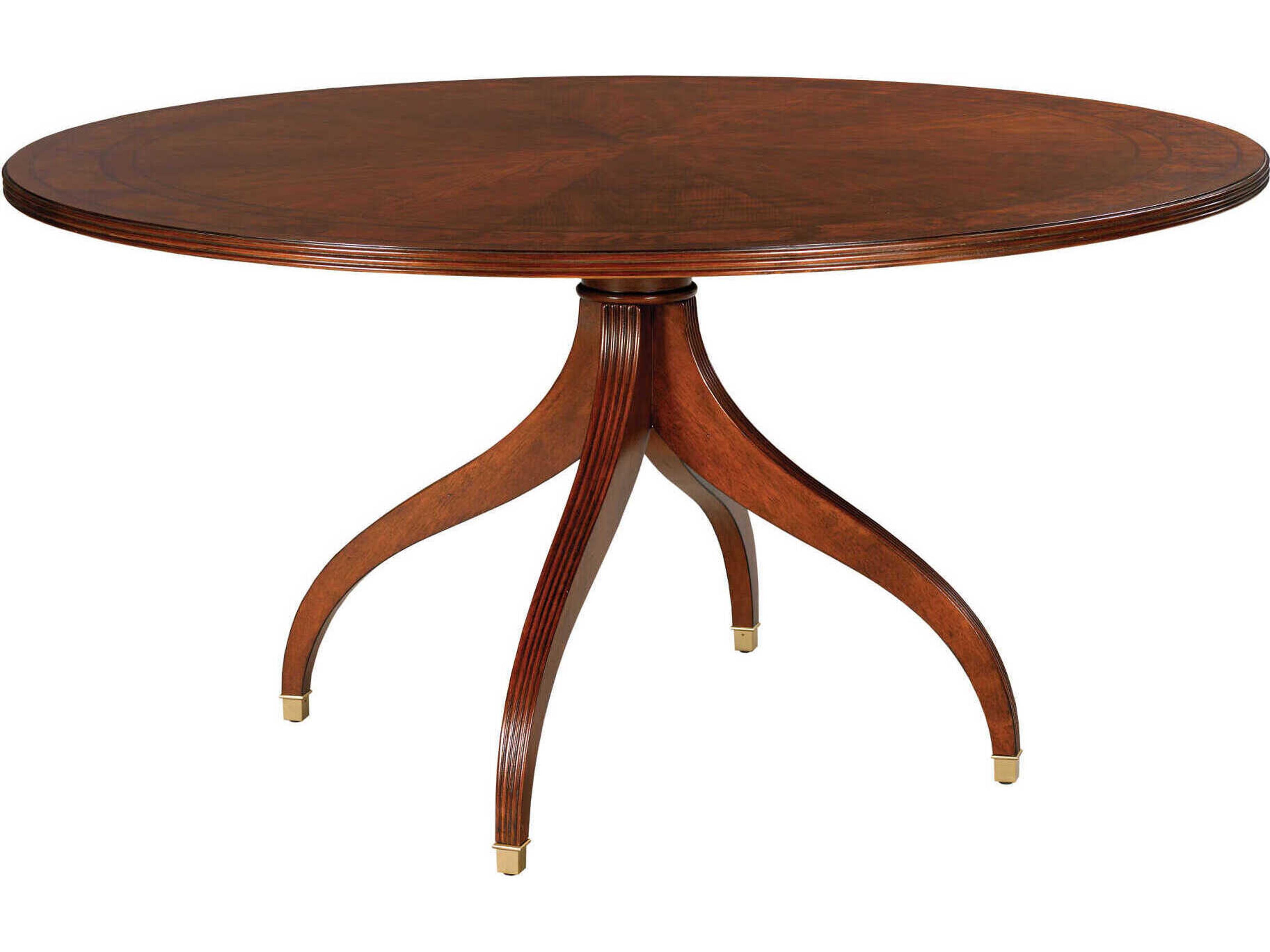 American Drew Addison Meyers Round Wood New Classic Dining Table