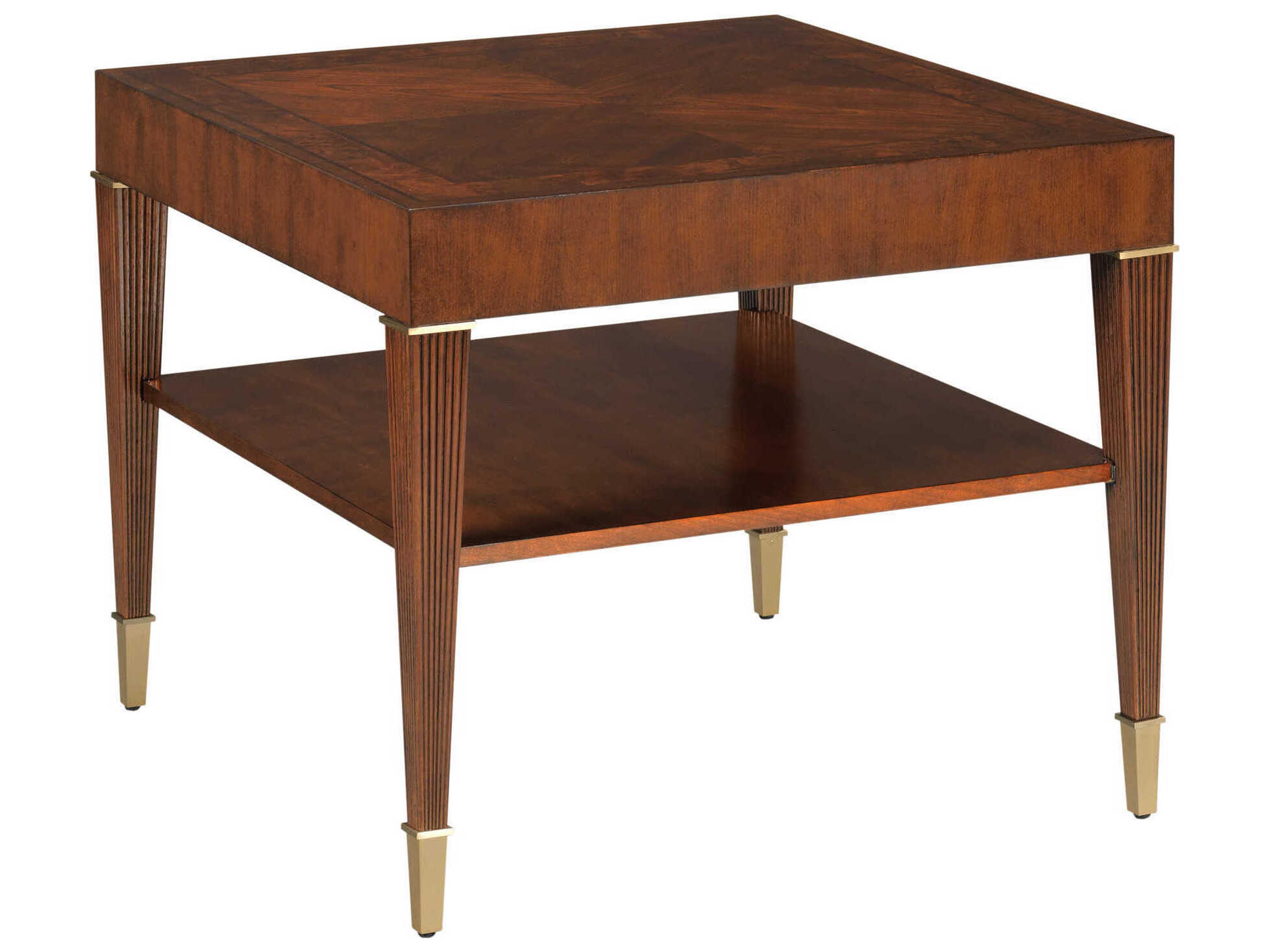 American Drew Addison Greenhill Square Wood New Classic End Table