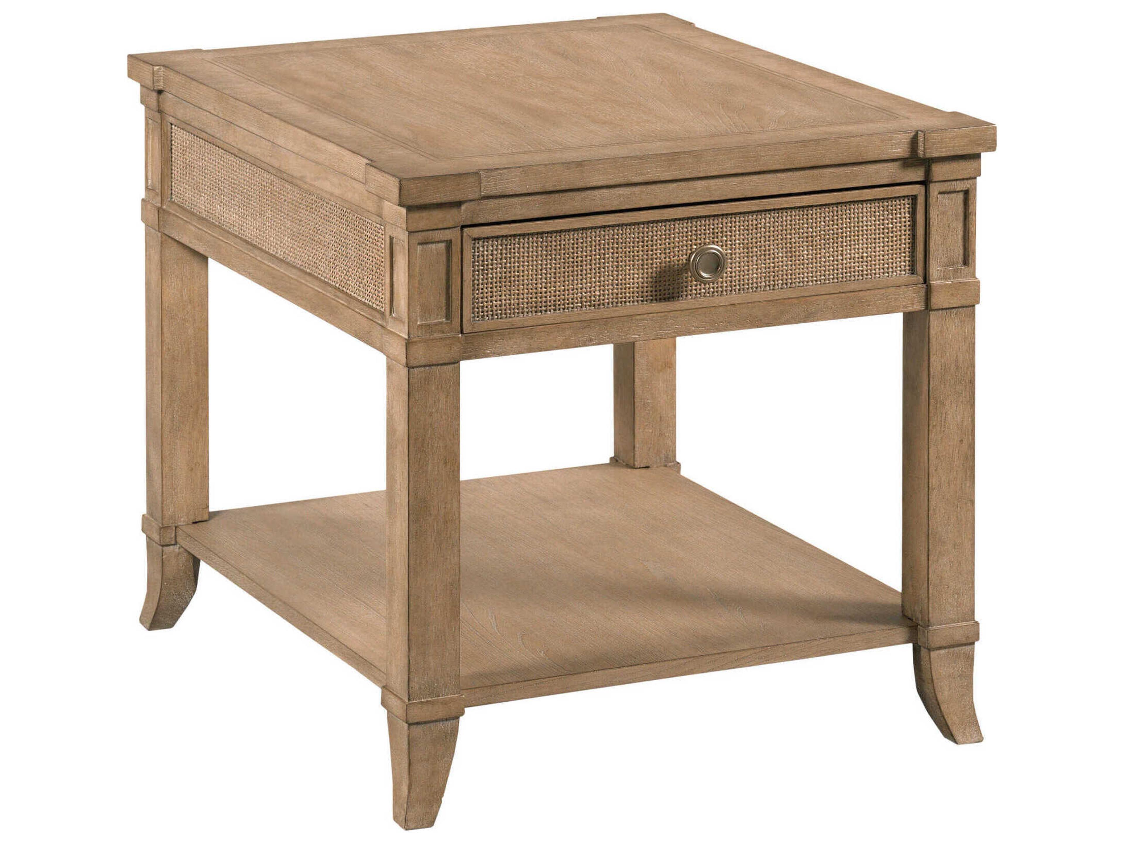 American Drew Chastain Woodfield Rectangular Wood End Table