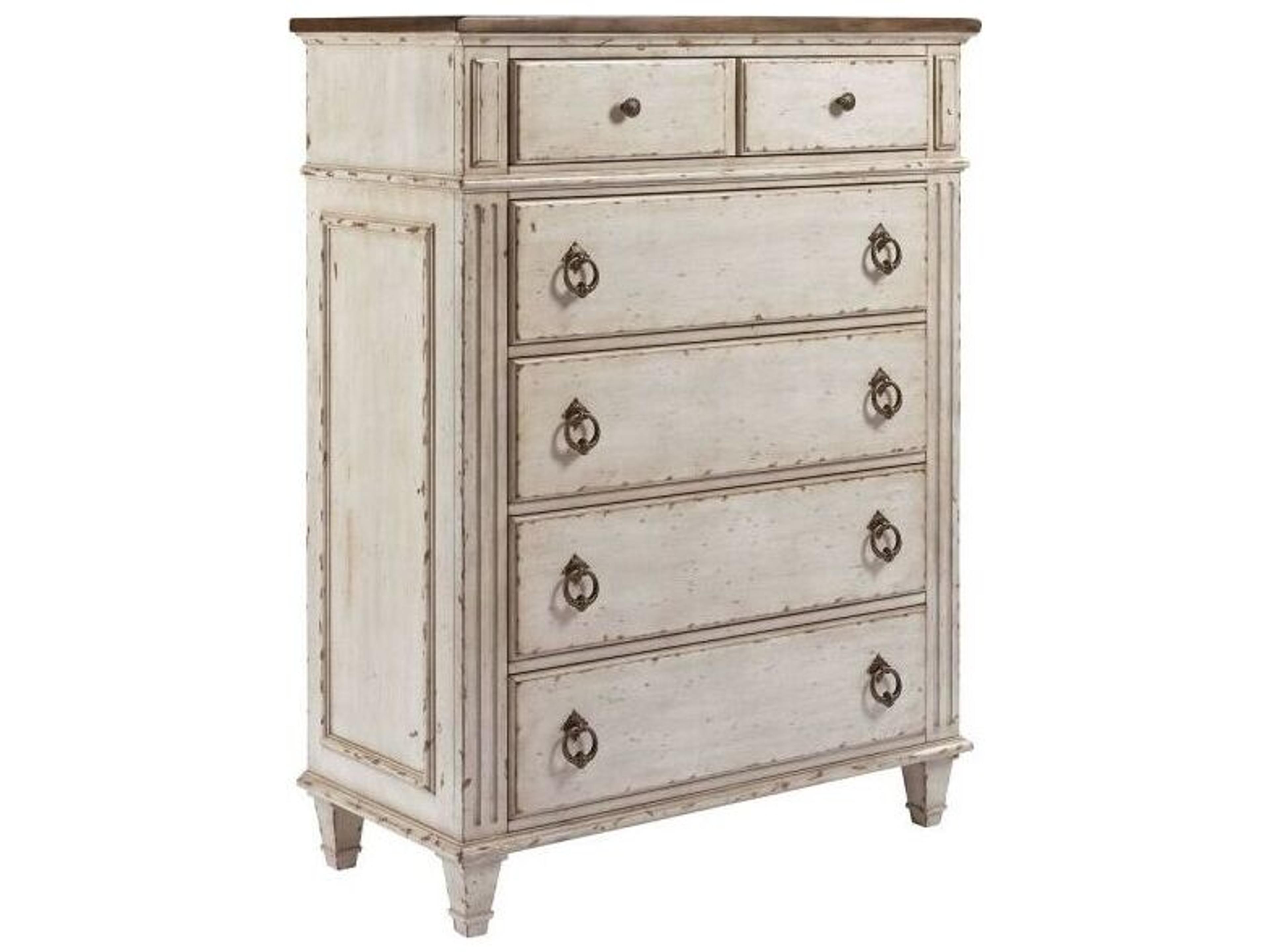 American Drew Summit Oak Wood Accent Chest