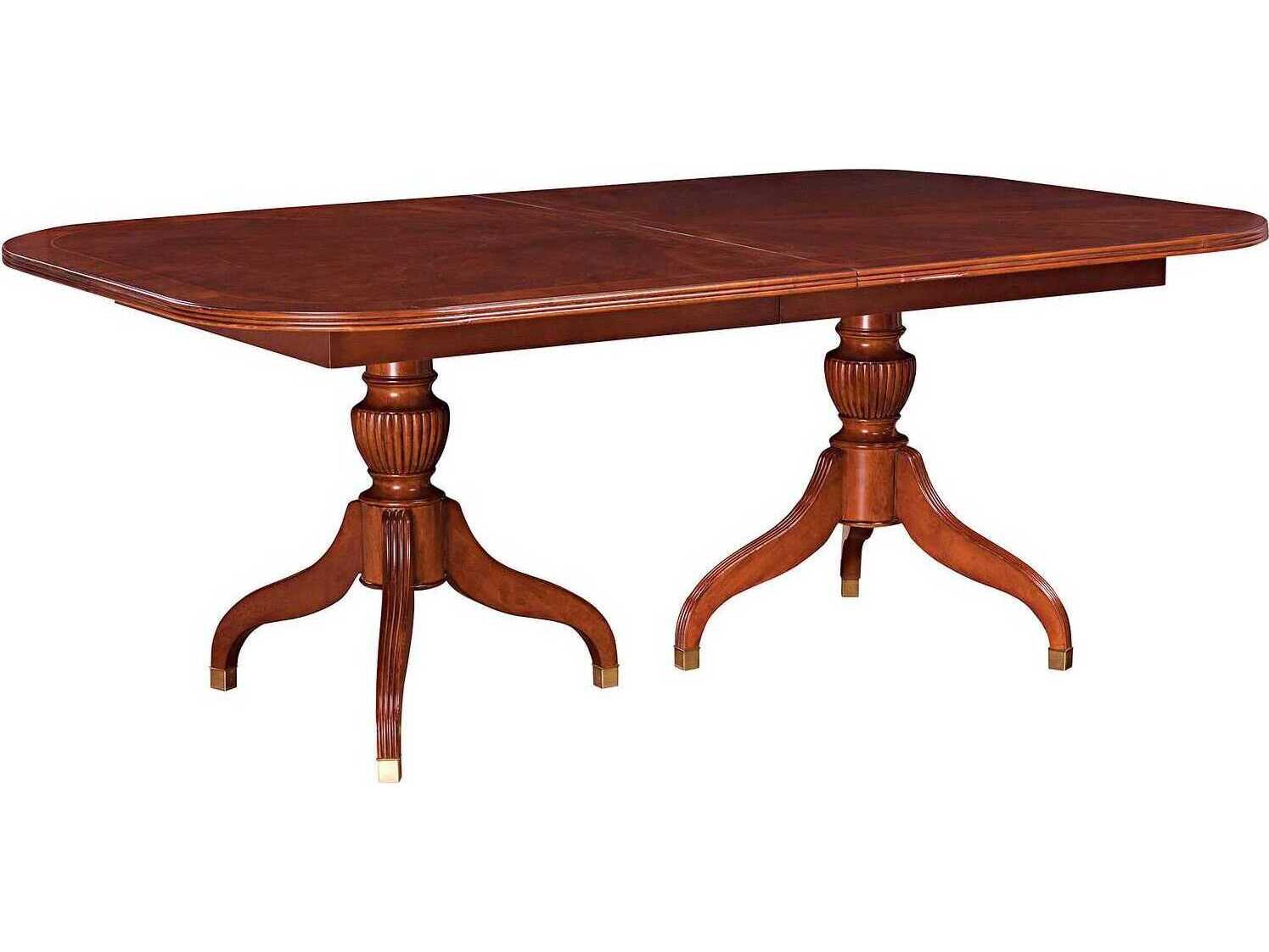 American Drew Cherry Grove Extendable Rectangular Wood Classic Antique Dining Table