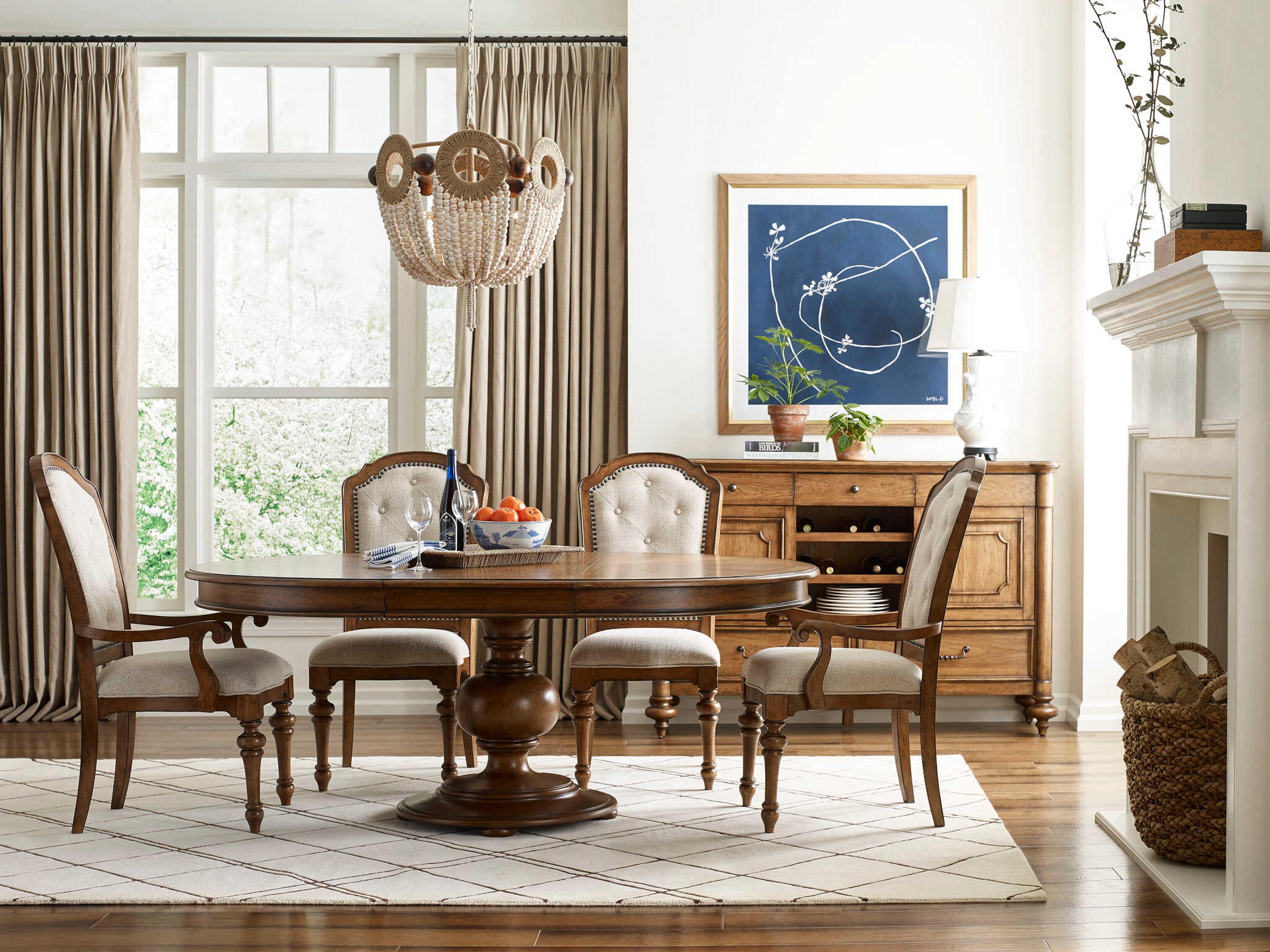 American Drew Berkshire Hardwood Dining Room Set