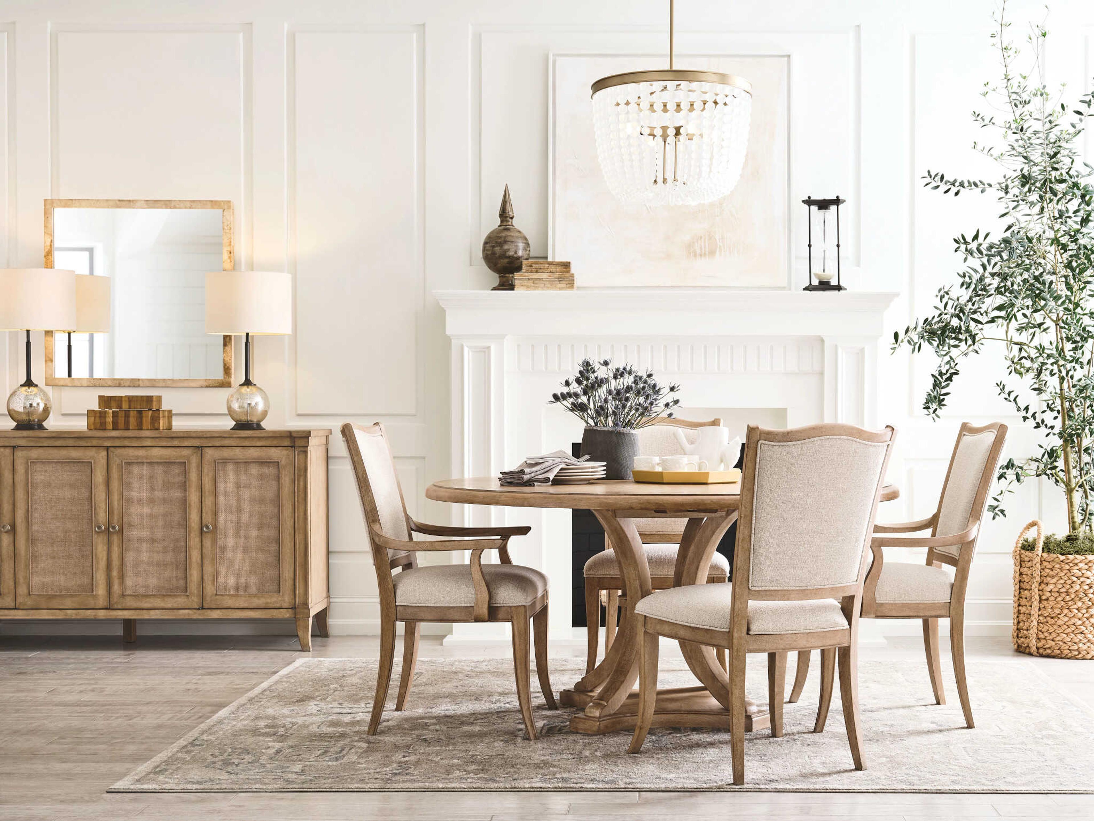 American Drew Chastain Solid Wood Dining Room Set