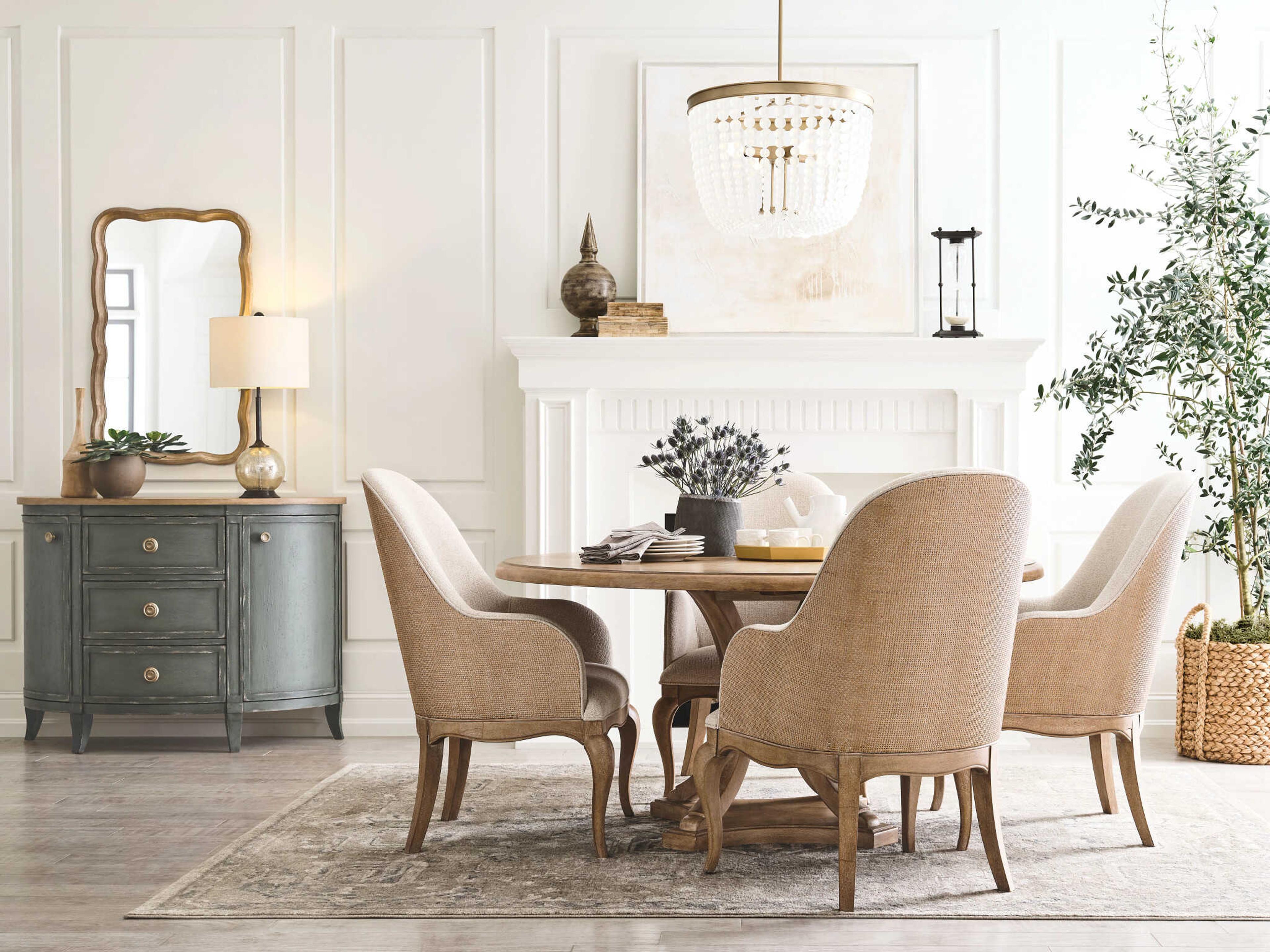 American Drew Chastain Solid Wood Dining Room Set