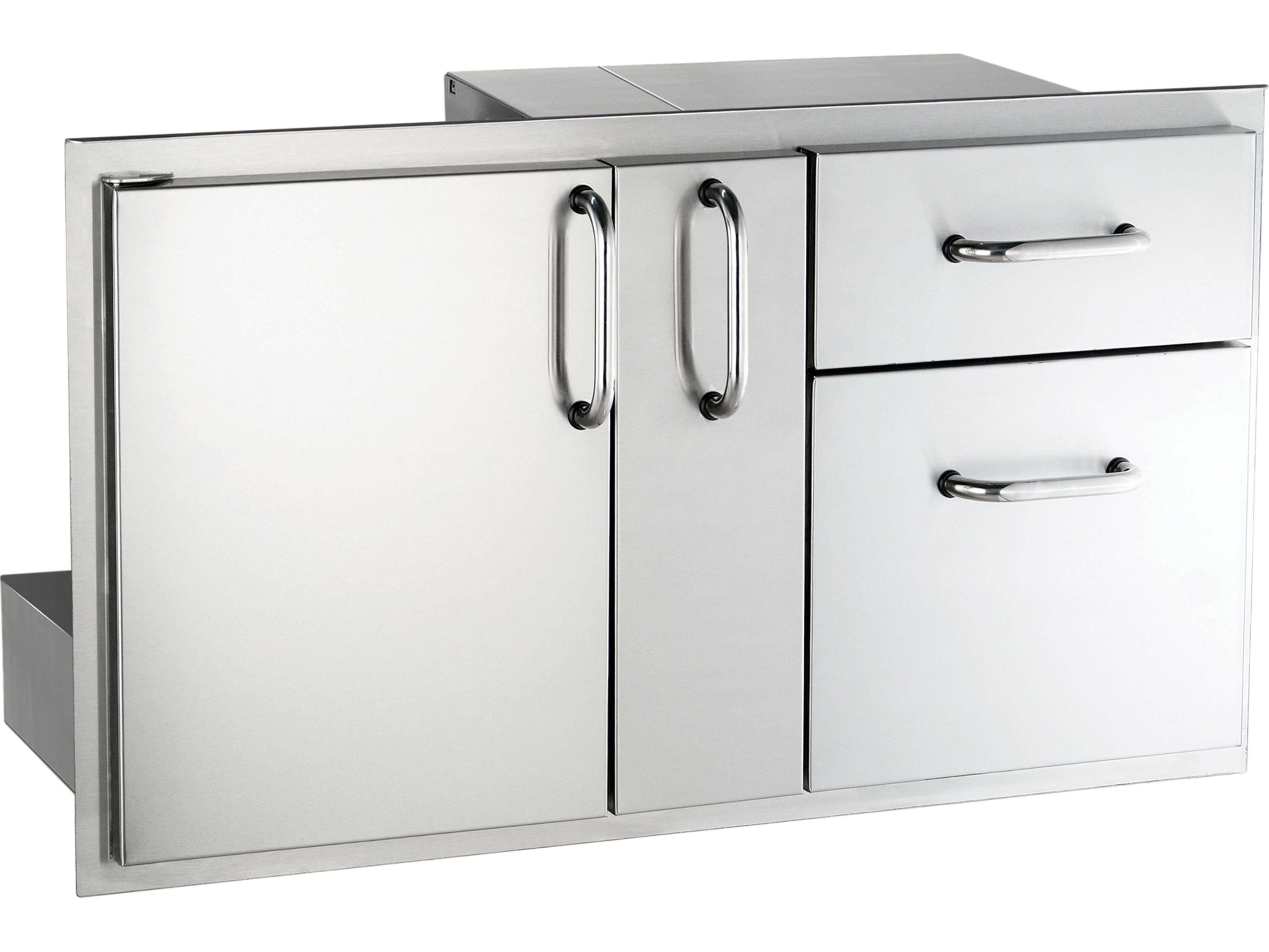 AOG 36-Inch Door with Double Drawer & Platter storage